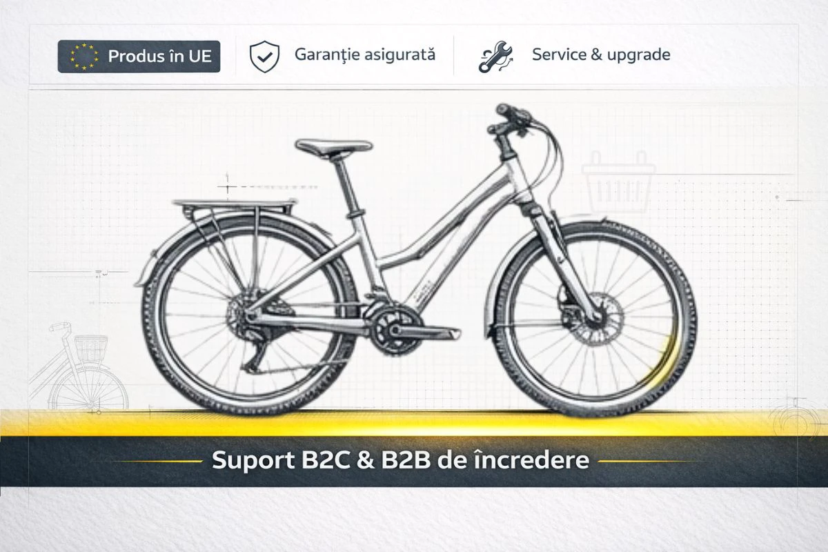 11. Bicicleta Trekking Kreidler 52752 - 28 inch, S, Gri