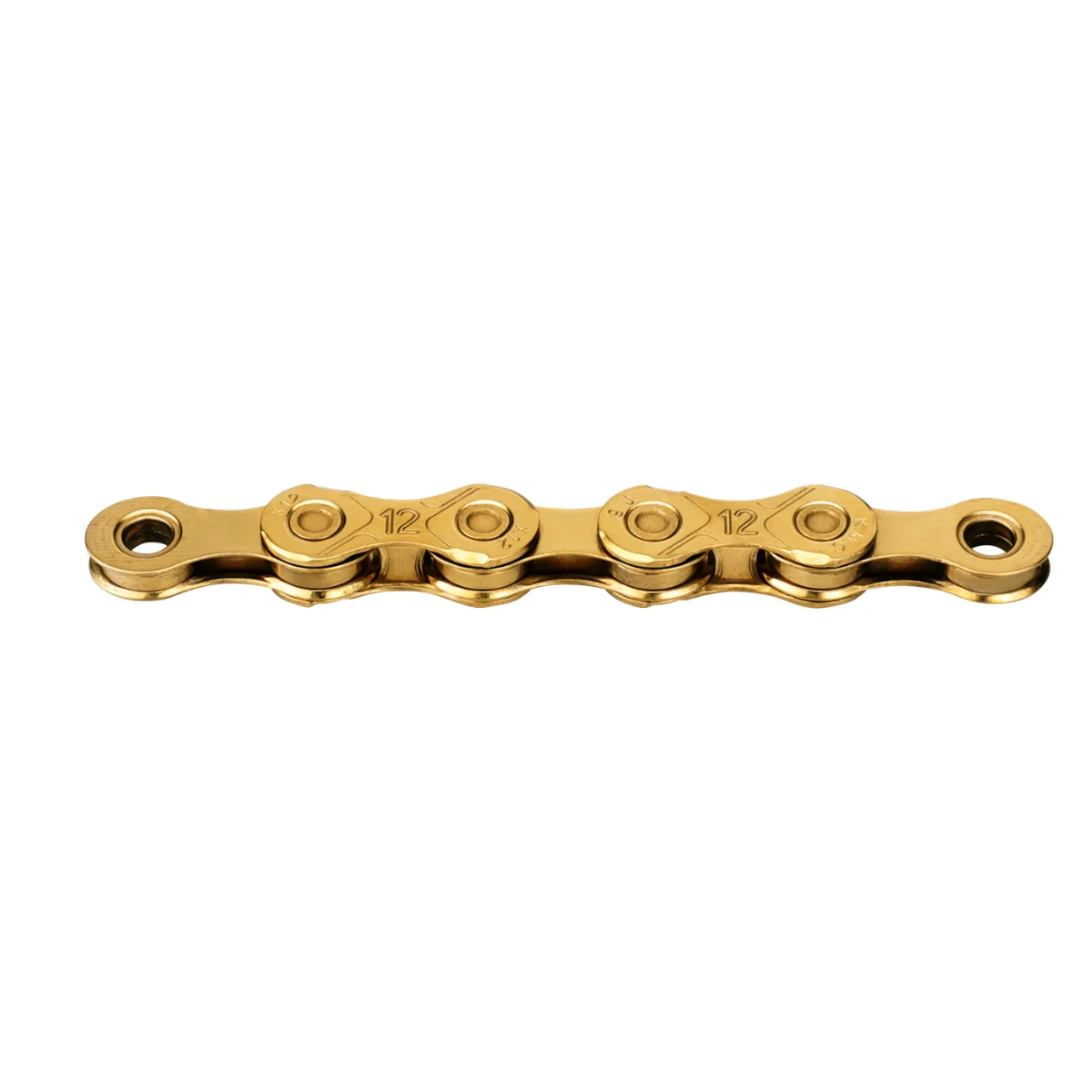 2. Lant Bicicleta KMC X12 Ti-N, 12 Viteze, 1/2X11/128 Inch, 126 Zale, Auriu