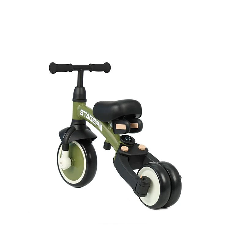 6. Tricicleta evolutiva pliabila Qplay STAGER Verde