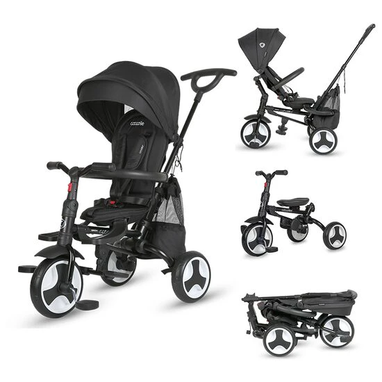 1. Tricicleta ultrapliabila Coccolle Spectra plus Jet Black