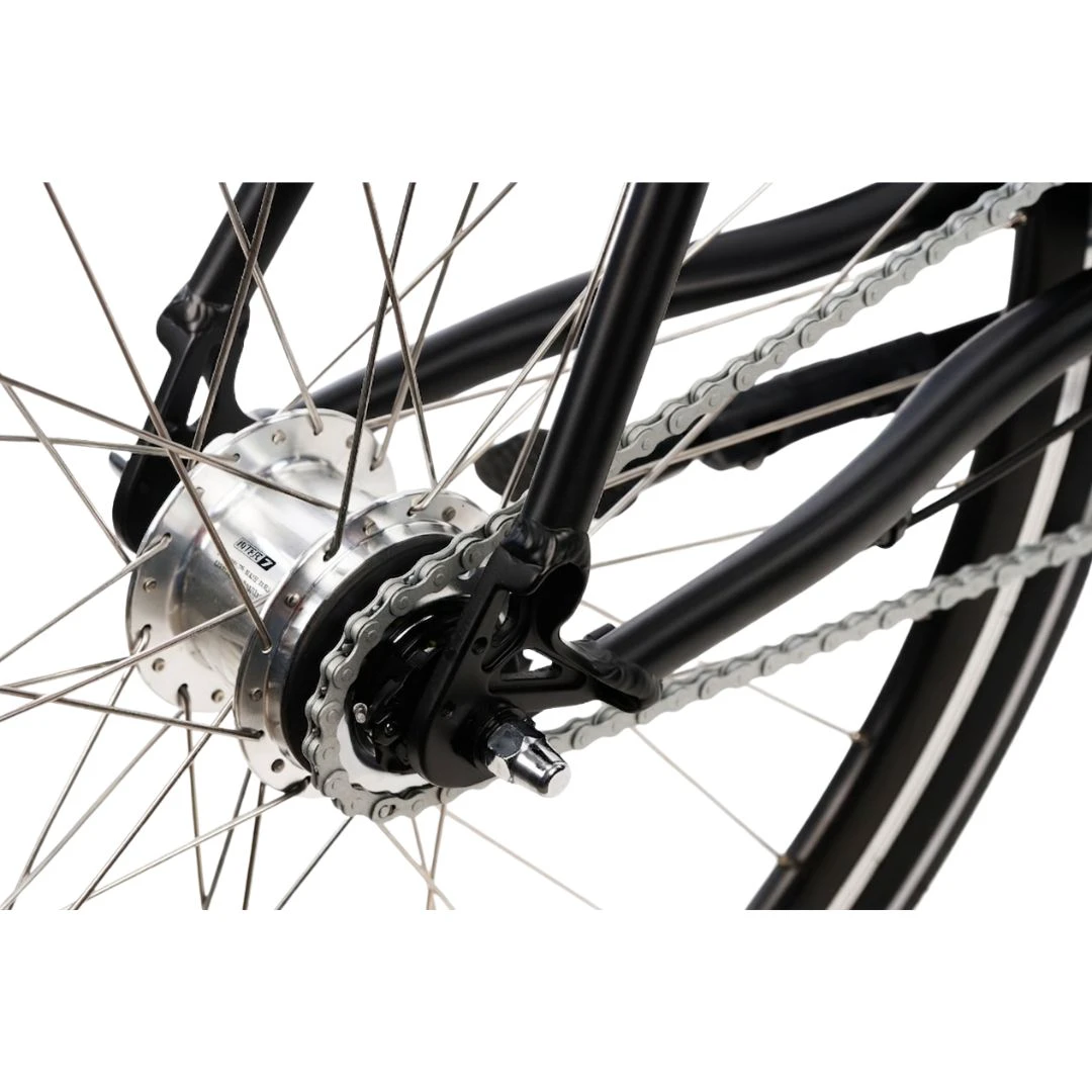 6. Bicicleta Electrica 28173 V-brake - 28 Inch, XL, Negru