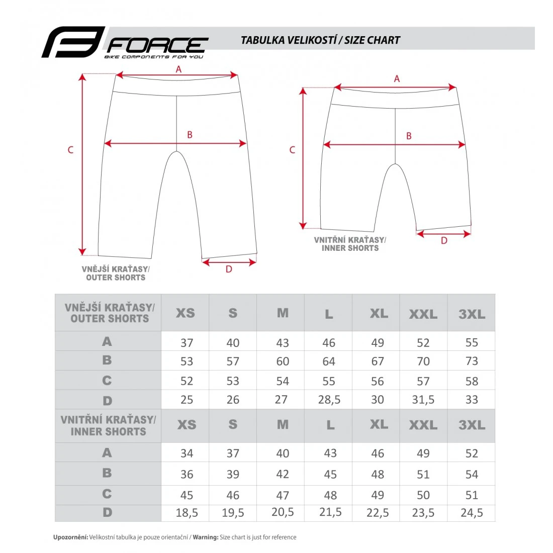 8. Pantaloni Force Blade MTB cu sub-pantaloni cu bazon rosu L