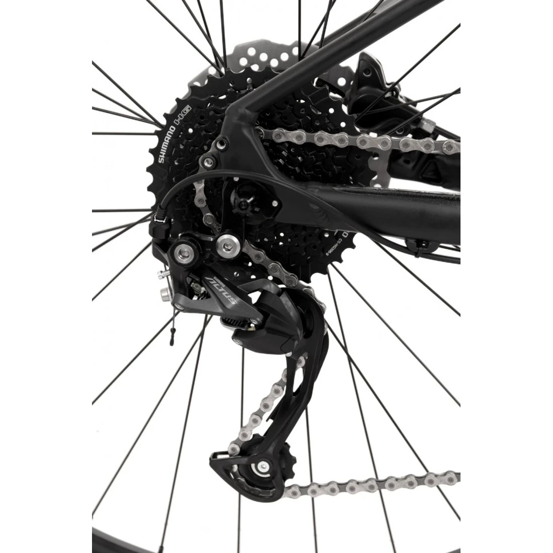 2. Bicicleta Rock Machine Manhattan 90-29 29 Matte Black 17.0 - (M)