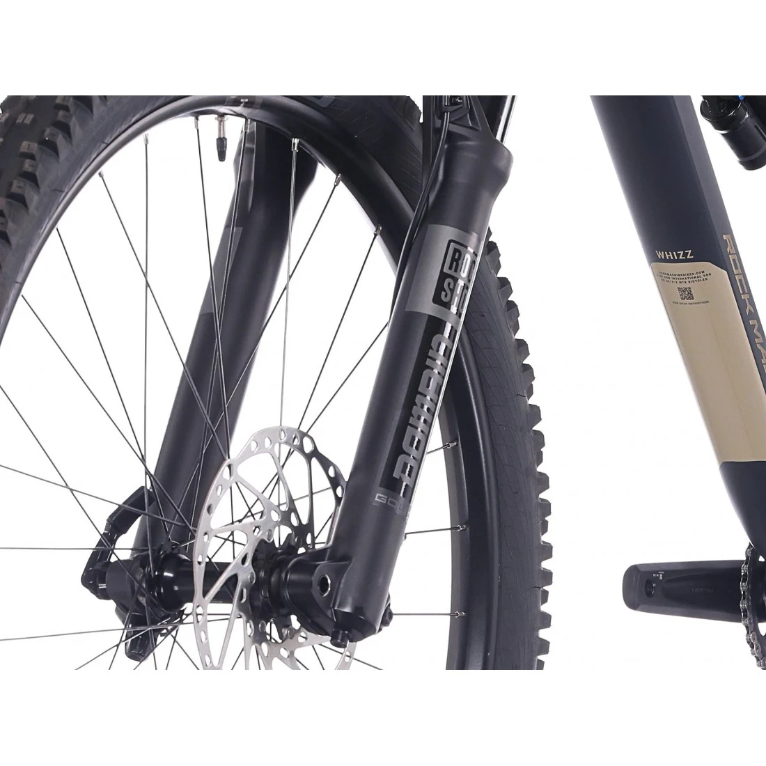 6. Bicicleta Rock Machine Whizz FS II 50 27.5/29 Matte Deep Ocean Blue 16.0 - (M)