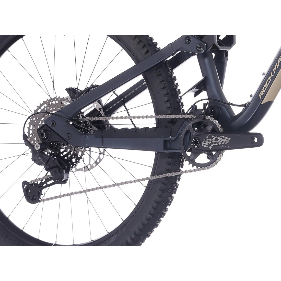 9. Bicicleta Rock Machine Whizz FS II 50 27.5/29 Matte Deep Ocean Blue 16.0 - (M)