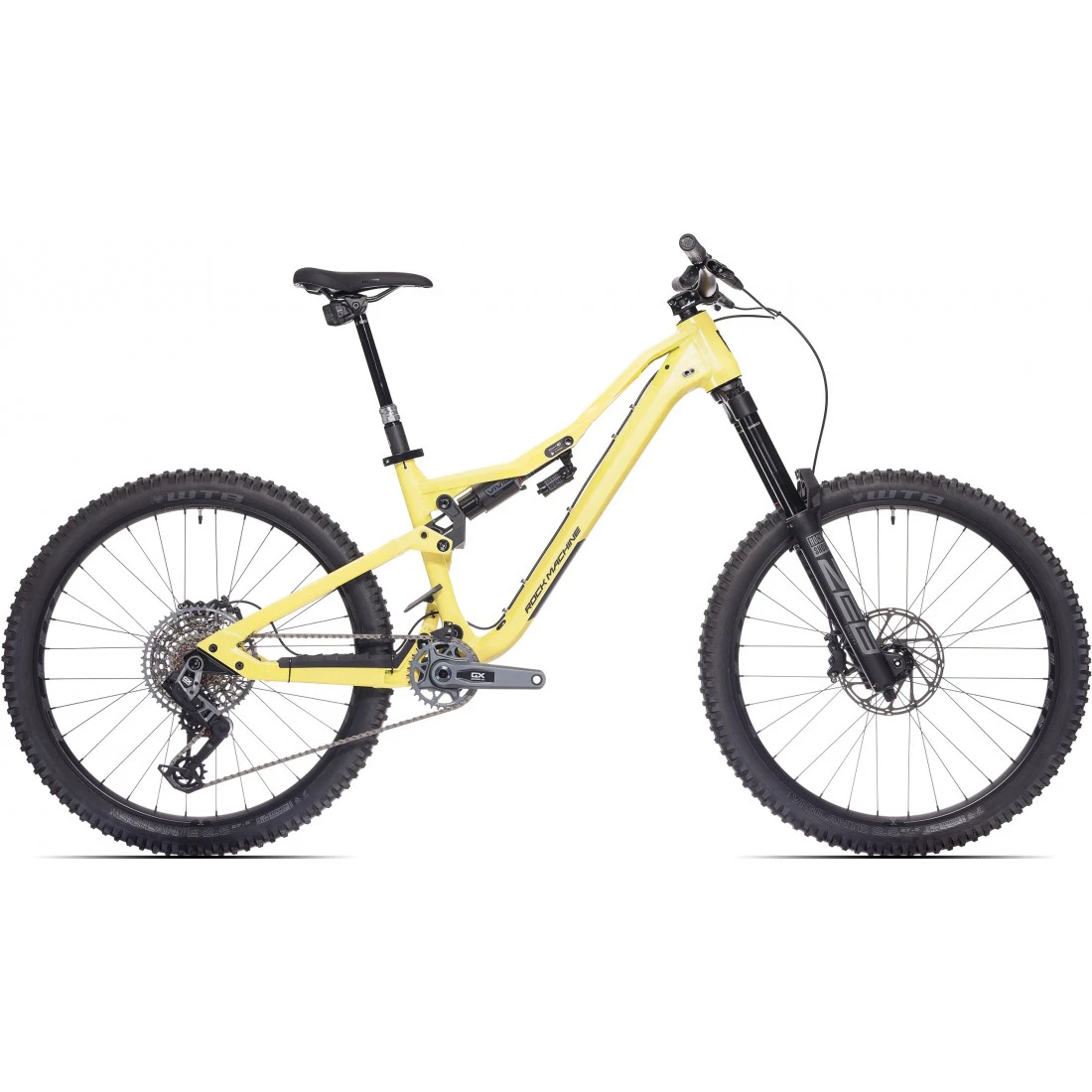 1. Bicicleta Rock Machine Whizz FS III 90 AXS 27.5 Sulfur Yellow 16.5 - (L)