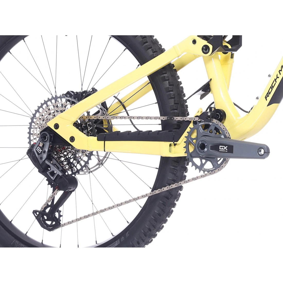 9. Bicicleta Rock Machine Whizz FS III 90 AXS 27.5 Sulfur Yellow 16.5 - (L)