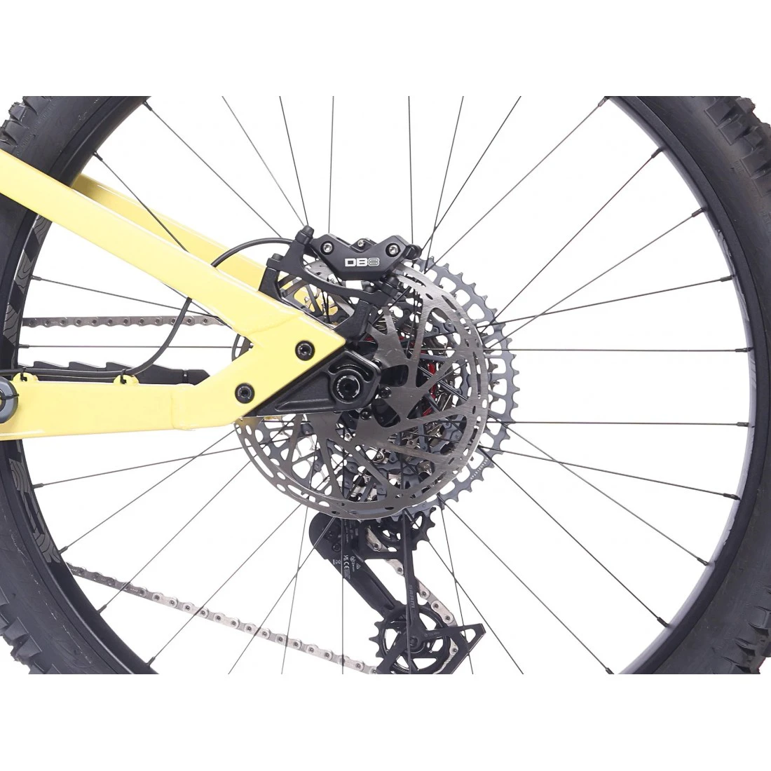 4. Bicicleta Rock Machine Whizz FS III 90 AXS 27.5 Sulfur Yellow 16.5 - (L)