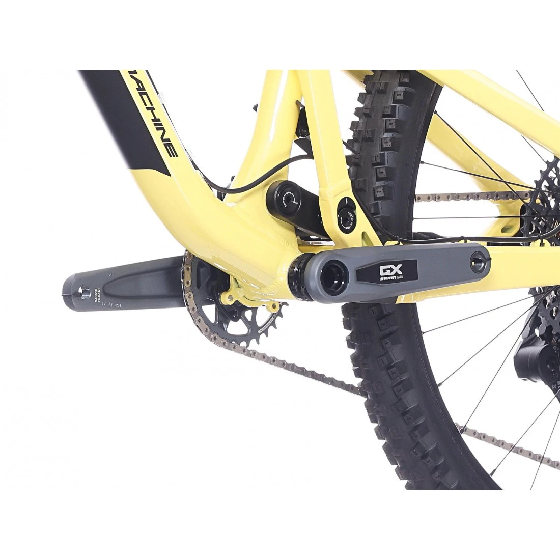 5. Bicicleta Rock Machine Whizz FS III 90 AXS 27.5 Sulfur Yellow 16.5 - (L)