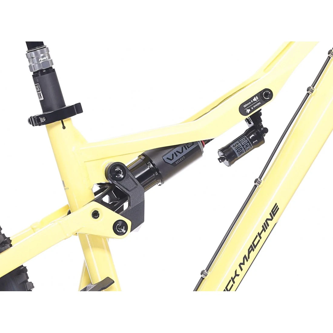 2. Bicicleta Rock Machine Whizz FS III 90 AXS 27.5 Sulfur Yellow 16.5 - (L)