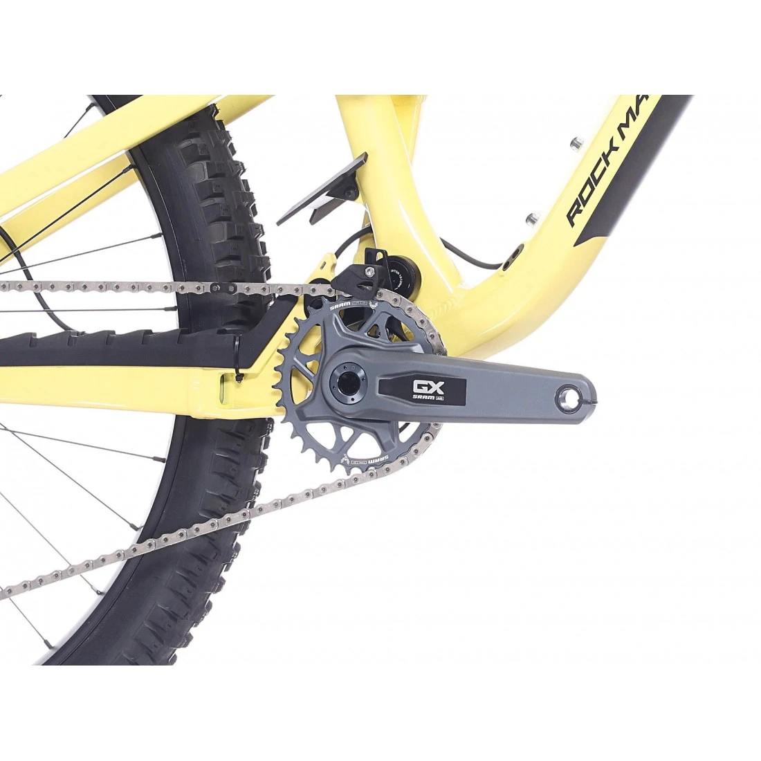 10. Bicicleta Rock Machine Whizz FS III 90 AXS 27.5 Sulfur Yellow 16.5 - (L)