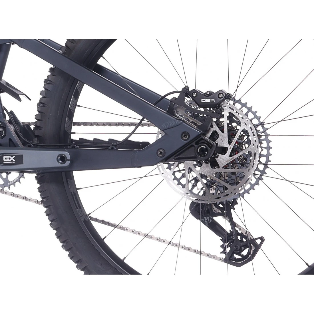 4. Bicicleta Rock Machine Whizz FS III 90 AXS 27.5Matte Deep Ocean Blue 16.0 - (M)