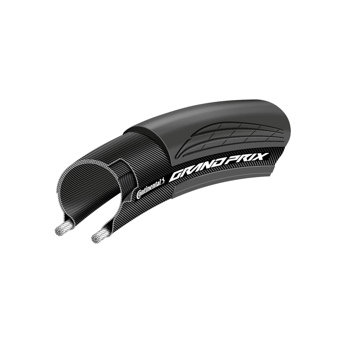 4. Anvelopa pliabila Continental Grand Prix 28-622 Black Chili black/black