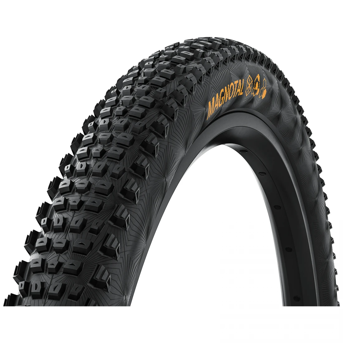 1. Anvelopa pliabila Continental Magnotal Trail Soft 65-622 (29 X 2.60) Soft comp, Tubeless Ready, black/black