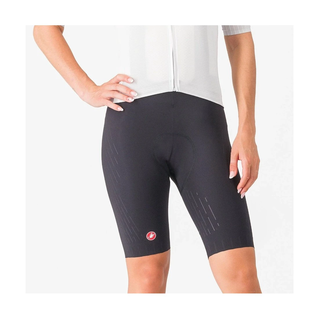 1. Pantaloni scurti Castelli Free Aero Race S, pentru femei, negru, S