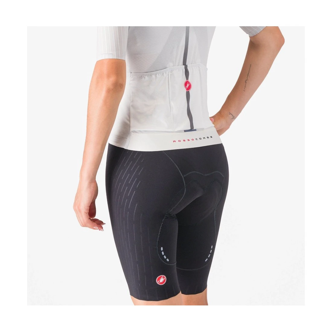 2. Pantaloni scurti Castelli Free Aero Race S, pentru femei, negru, S