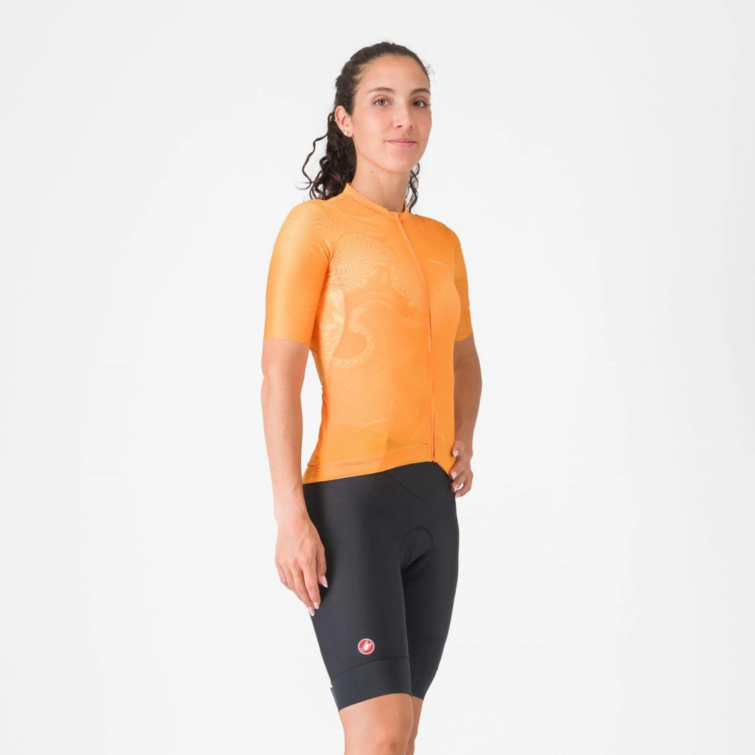 7. Pantaloni scurti Castelli Prima 2, pentru femei, negru/negru, S