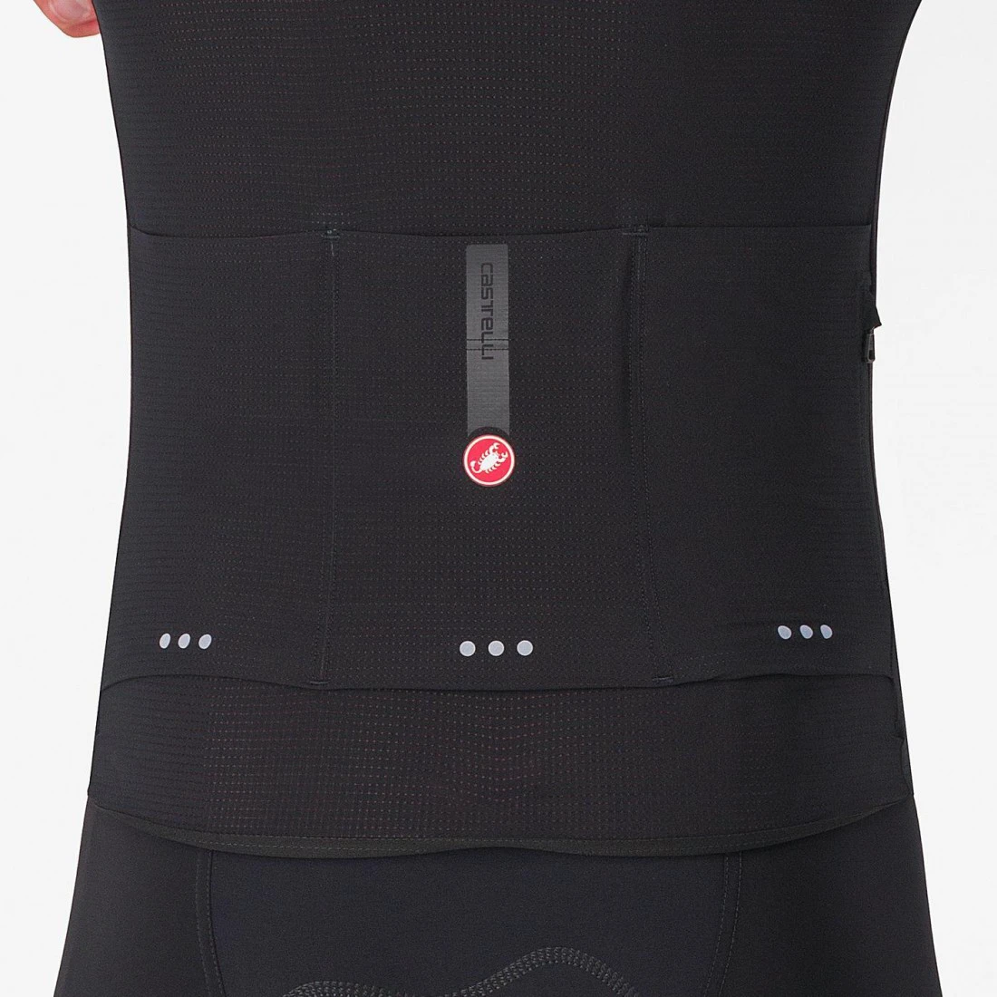 5. Tricou cu maneca scurta Castelli Premio EVO, pentru barbati, negru deschis/negru, XXL