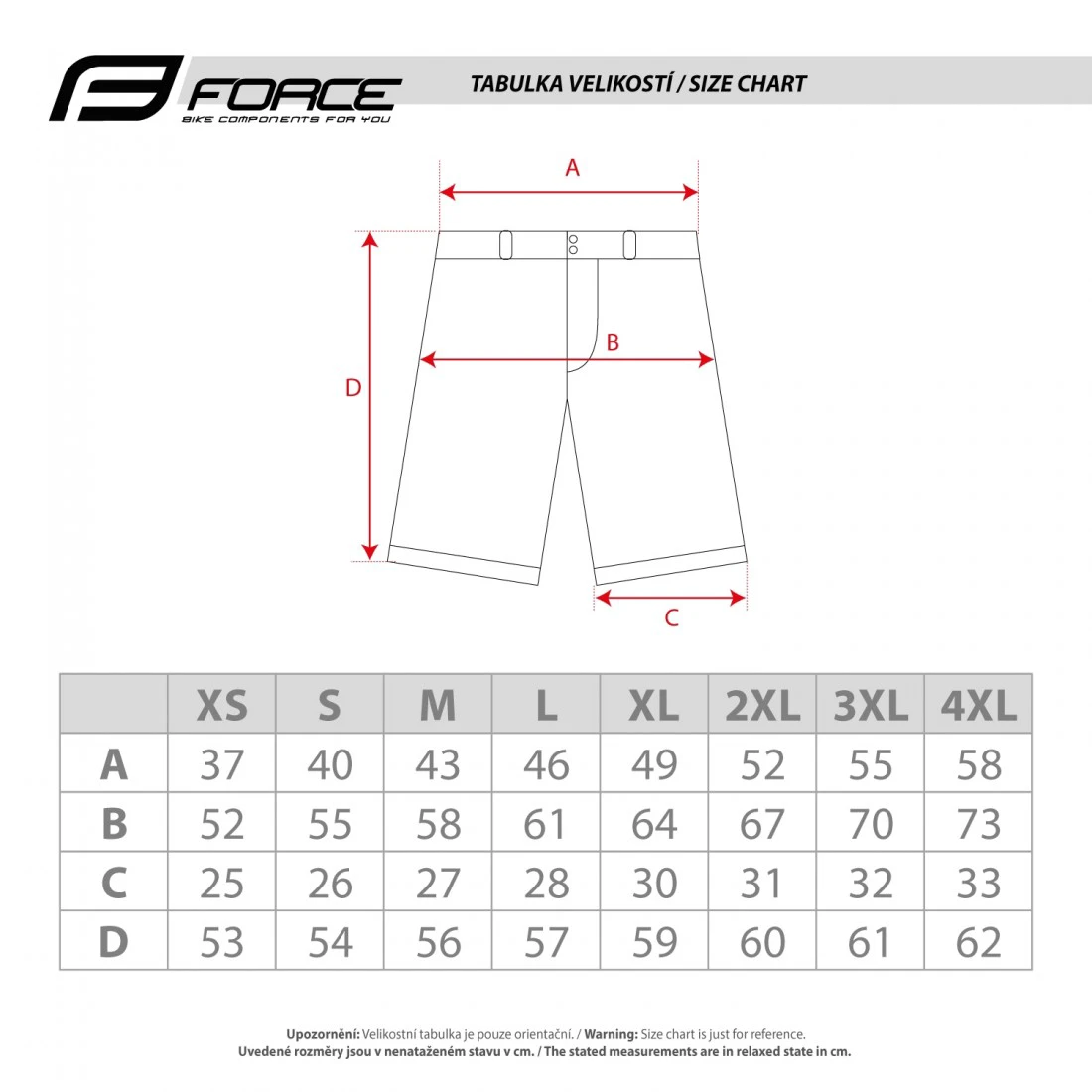 6. Pantaloni Scurti Force Mount MTB Negri XL