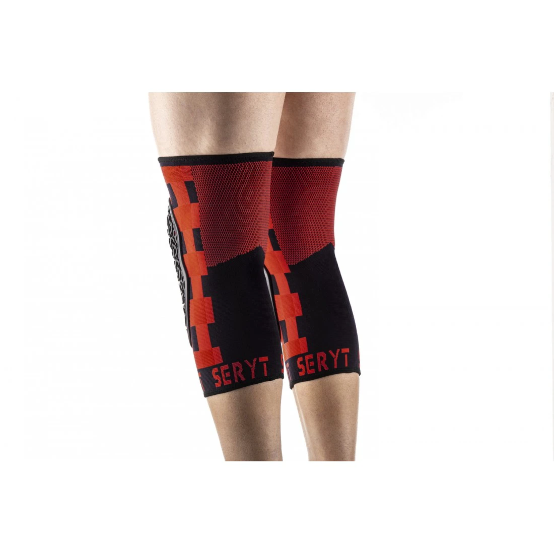 7. Protectii genunchi Seryt Checker Red M