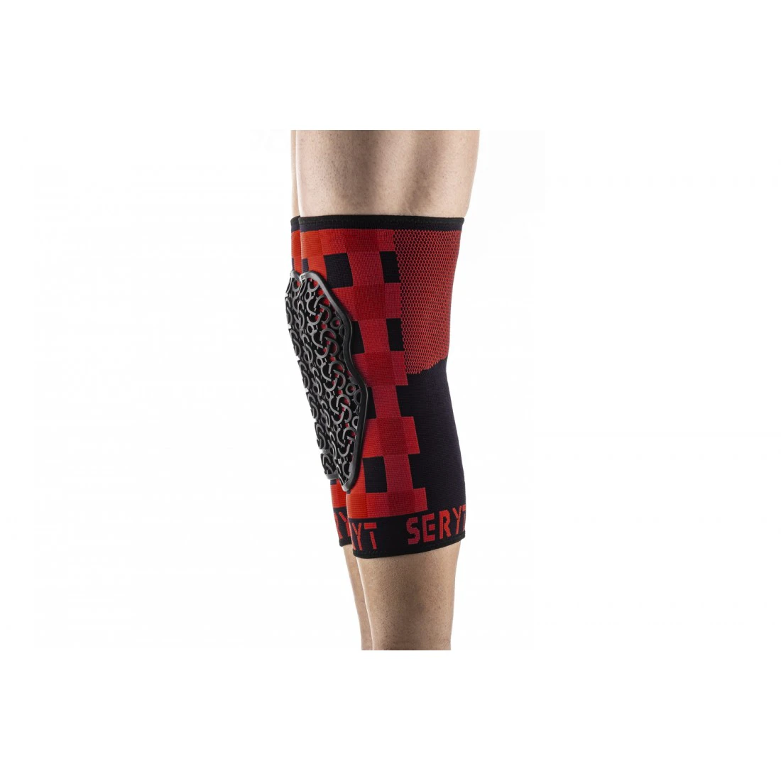 8. Protectii genunchi Seryt Checker Red M