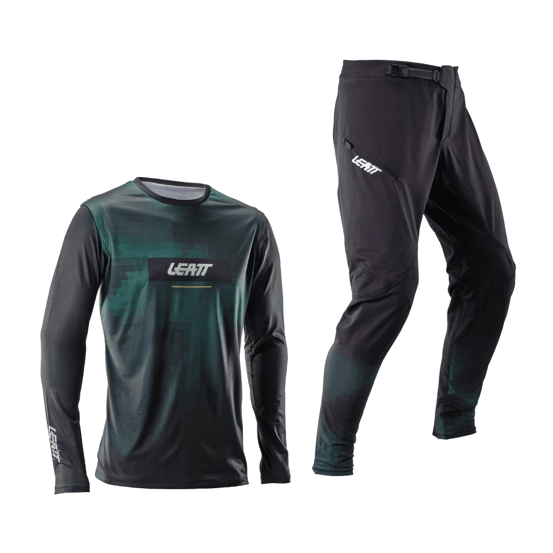 1. Bluza si Pantaloni Leatt Ride Kit MTB 1.0 Szymon Godziek S