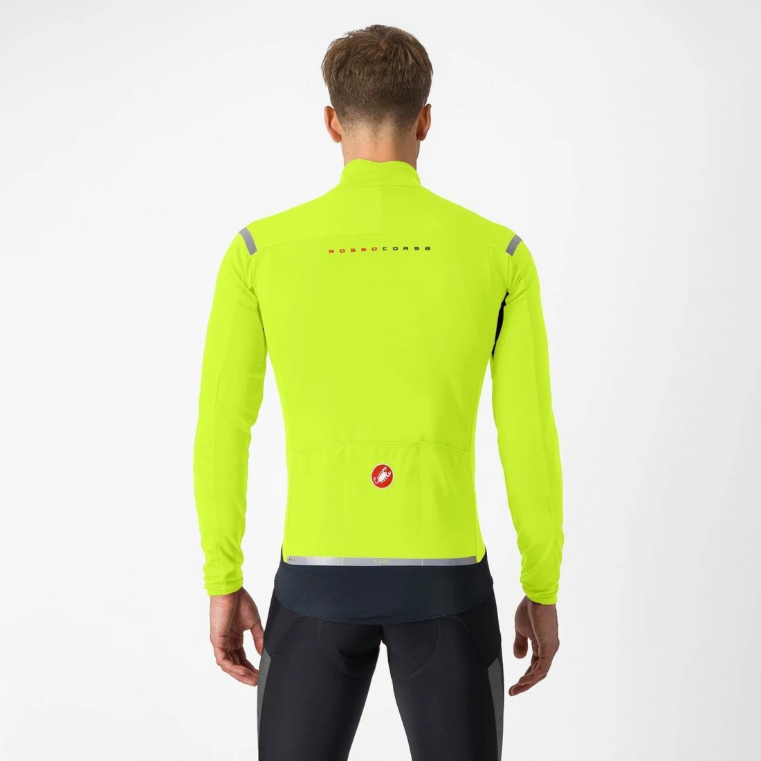 2. Jacheta Castelli Perfetto RoS 2 Galben Fluo/Argintiu Reflex XL