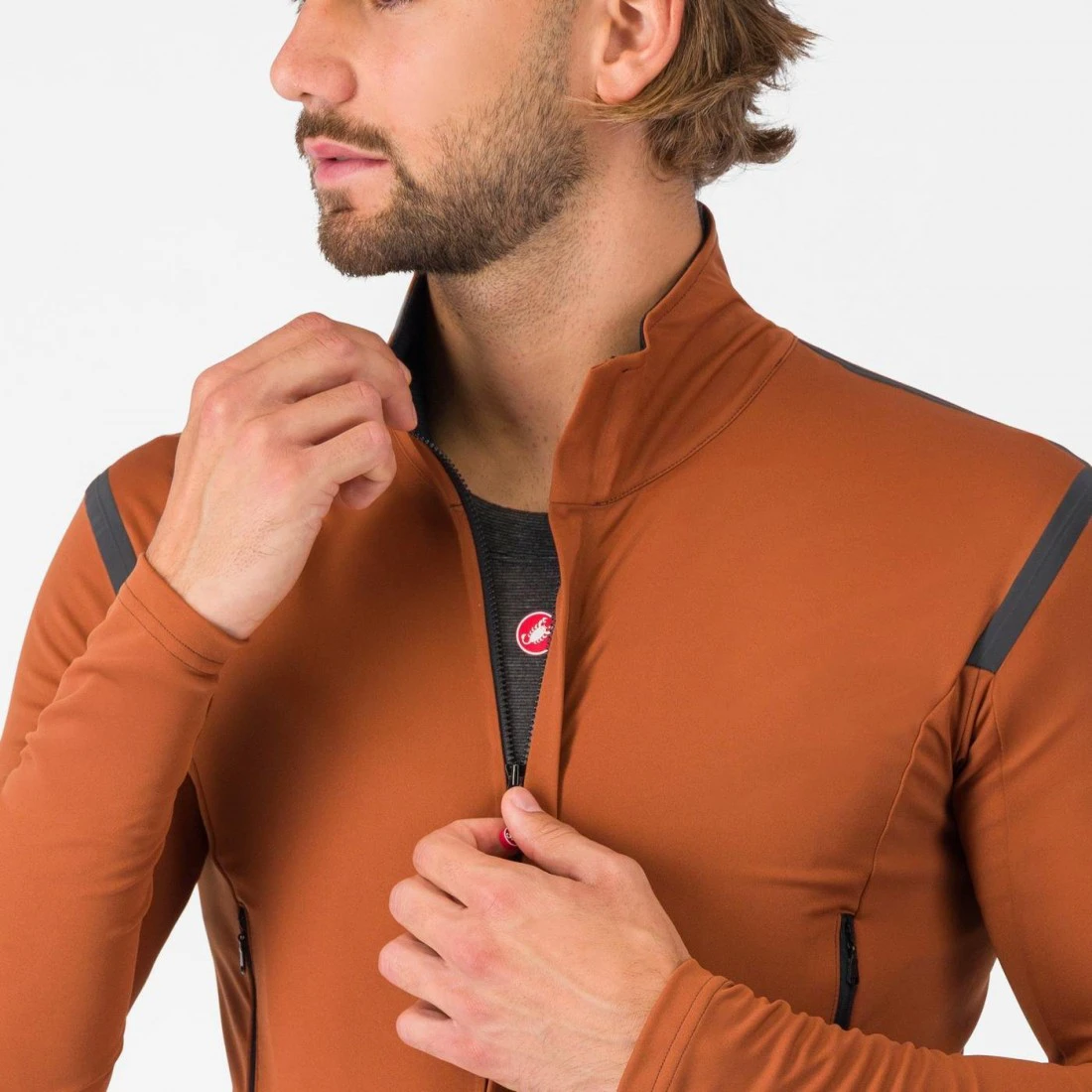 8. Jacheta Castelli Perfetto RoS 3 Maro Deschis/Negru Reflex M