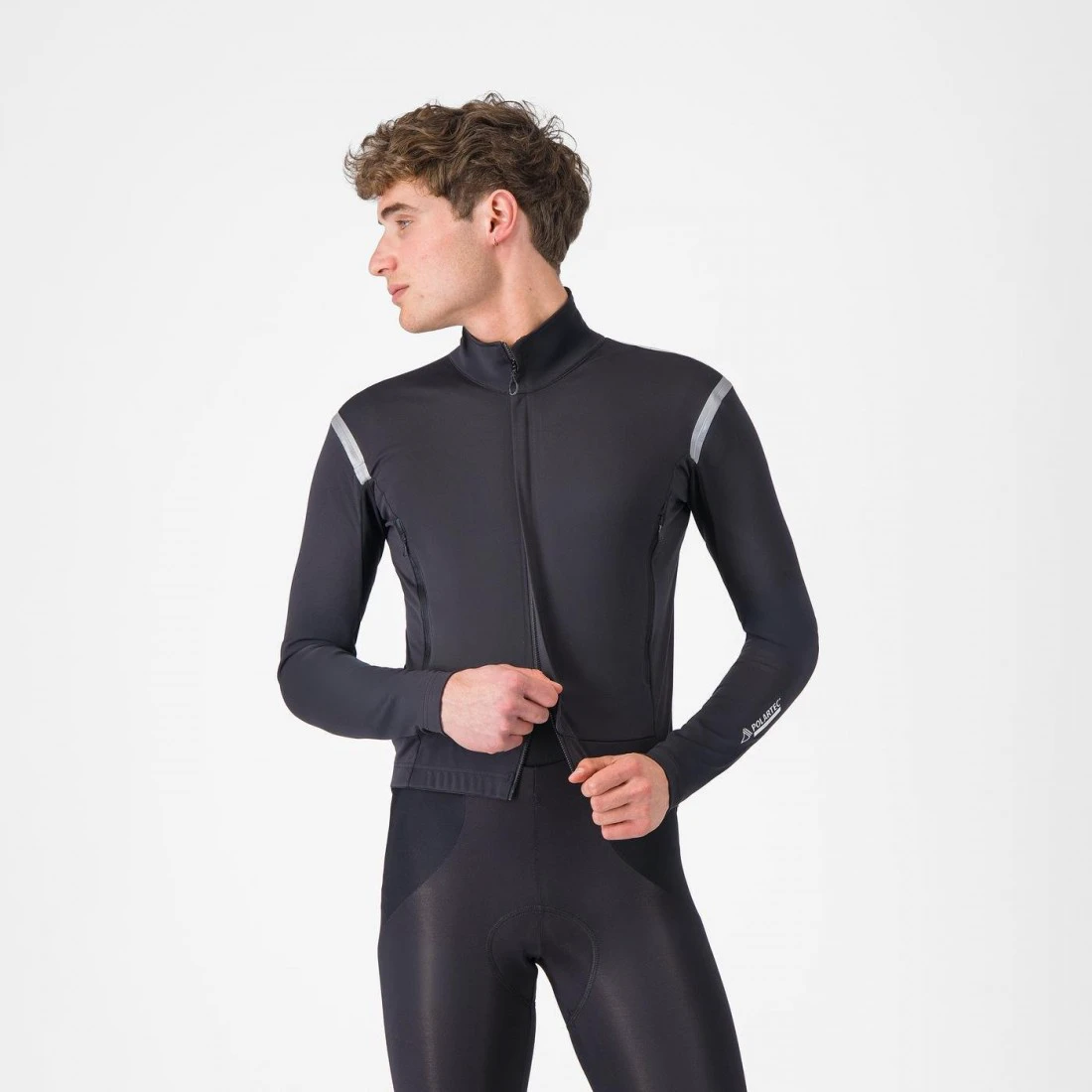 7. Jacheta Castelli Perfetto RoS 3 Negru Deschis/Argintiu Reflex M