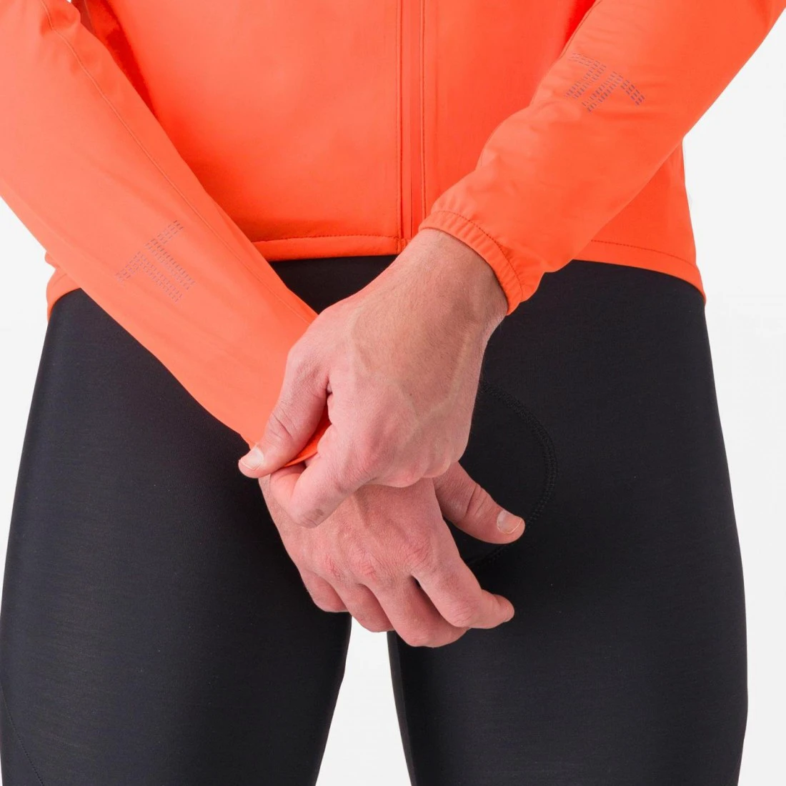 3. Jacheta de ploaie Castelli Emergency 3 Portocaliu Briliant L