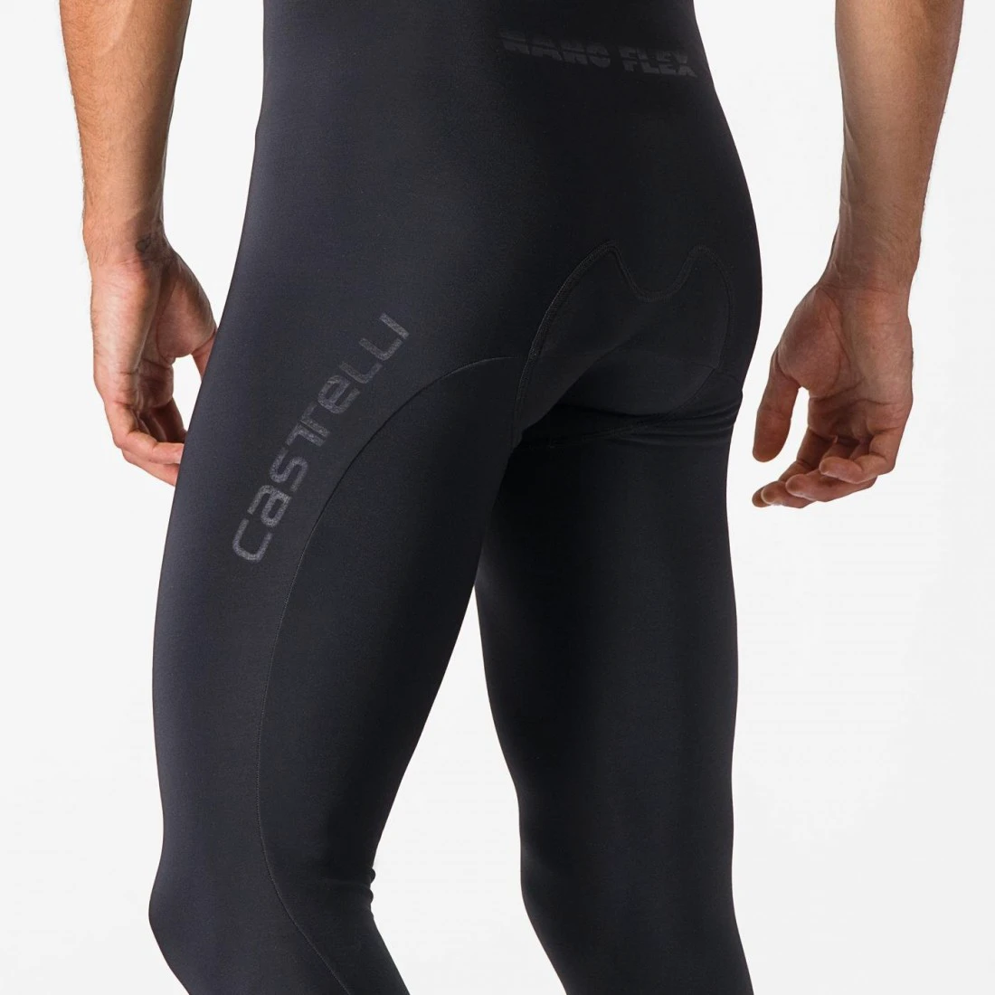 5. Pantaloni lungi cu bretele Castelli Tutto Nano Negri M