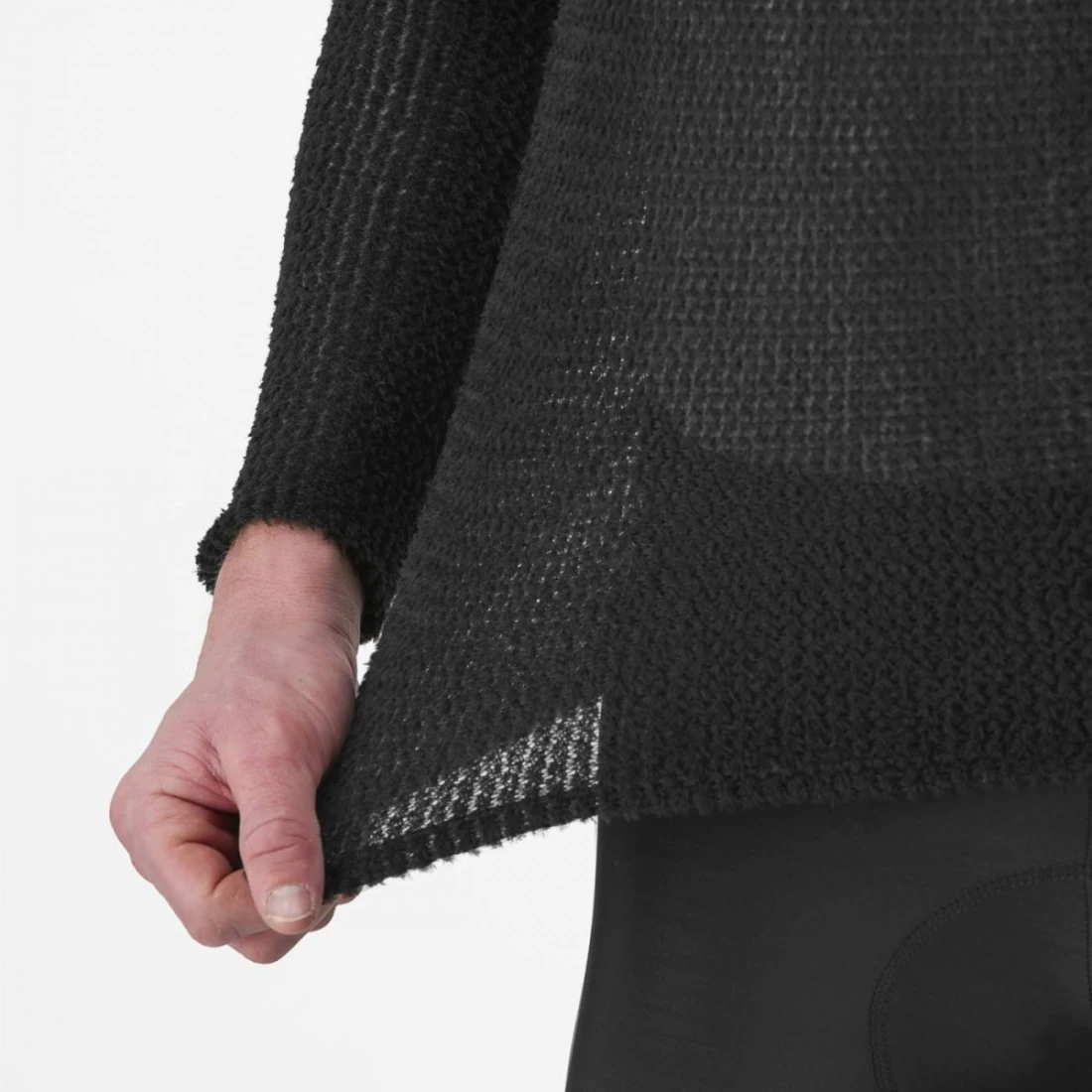 2. Tricou cu maneca lunga Castelli Cold Day 2nd Layer, Negru, XXXL