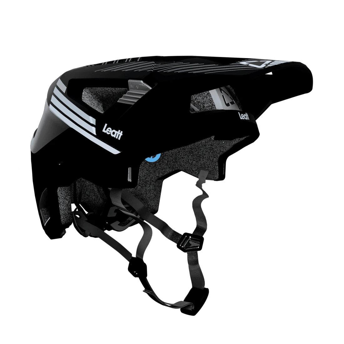 5. Casca Leatt MTB Enduro 4.0 Stealth Black/Grey L - 59-63cm