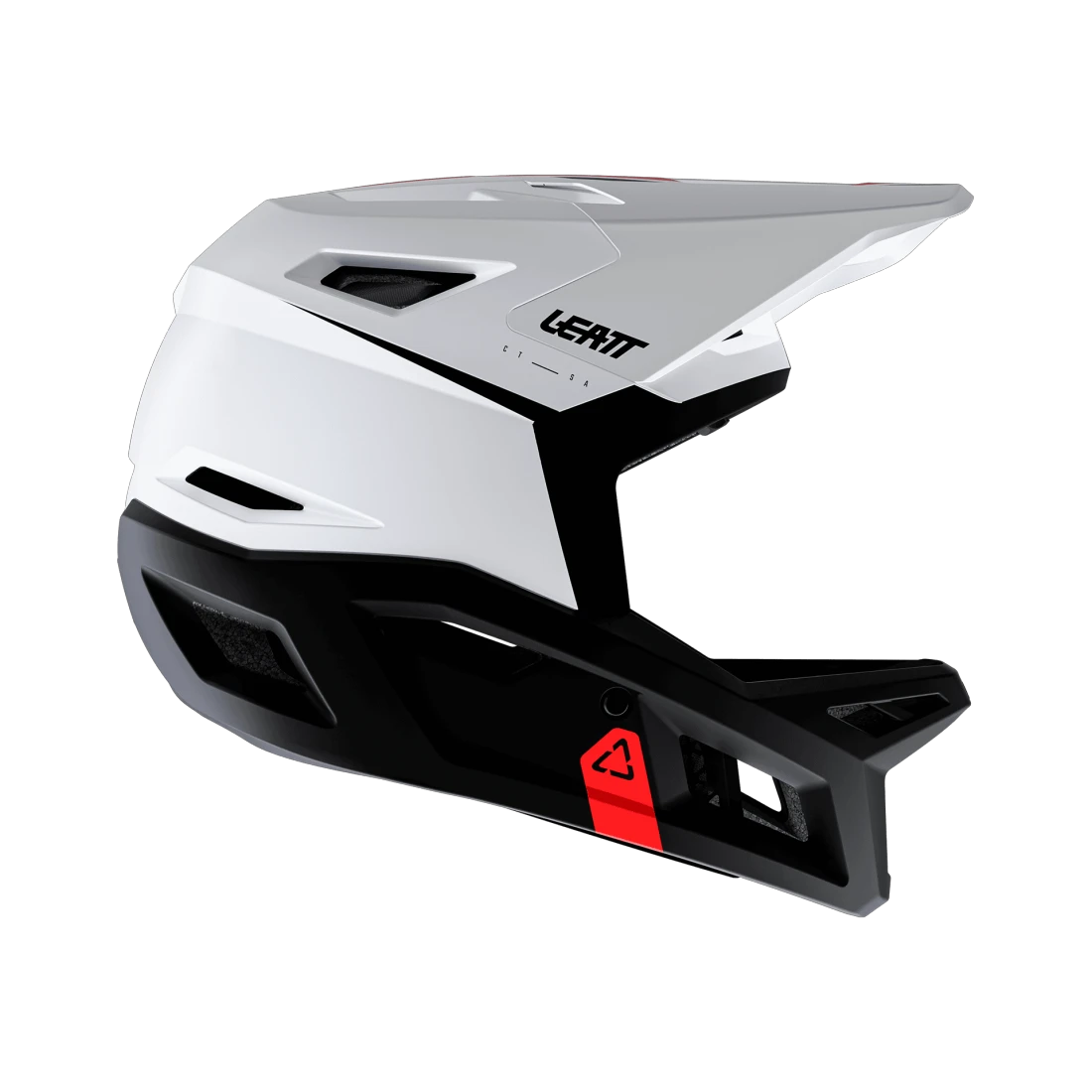 4. Casca Leatt MTB Gravity 4.0 Black/White L - 59-60cm