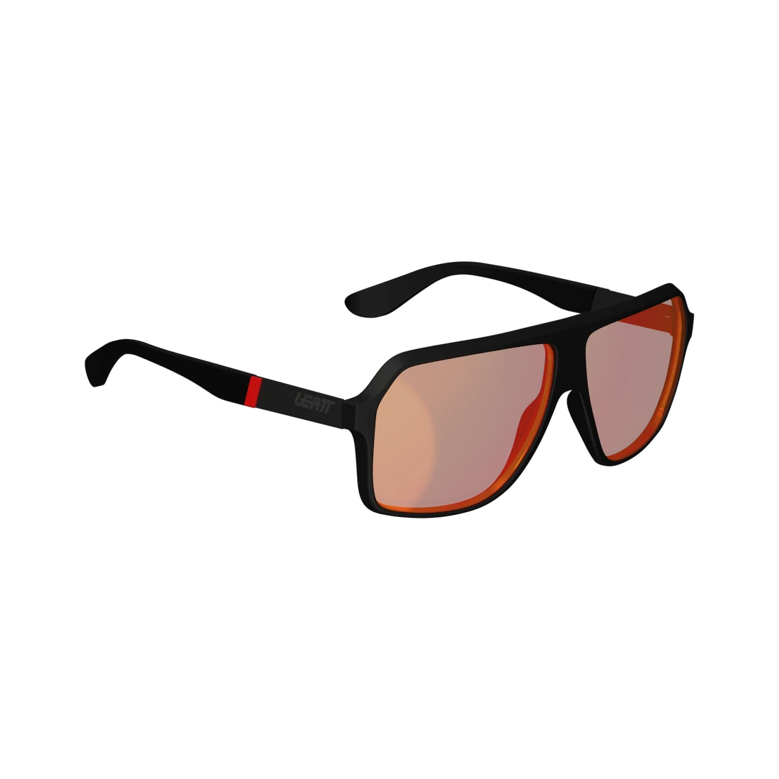 1. Ochelari Leatt TheViz Andes Satin Black Polarized Red 14 VLT
