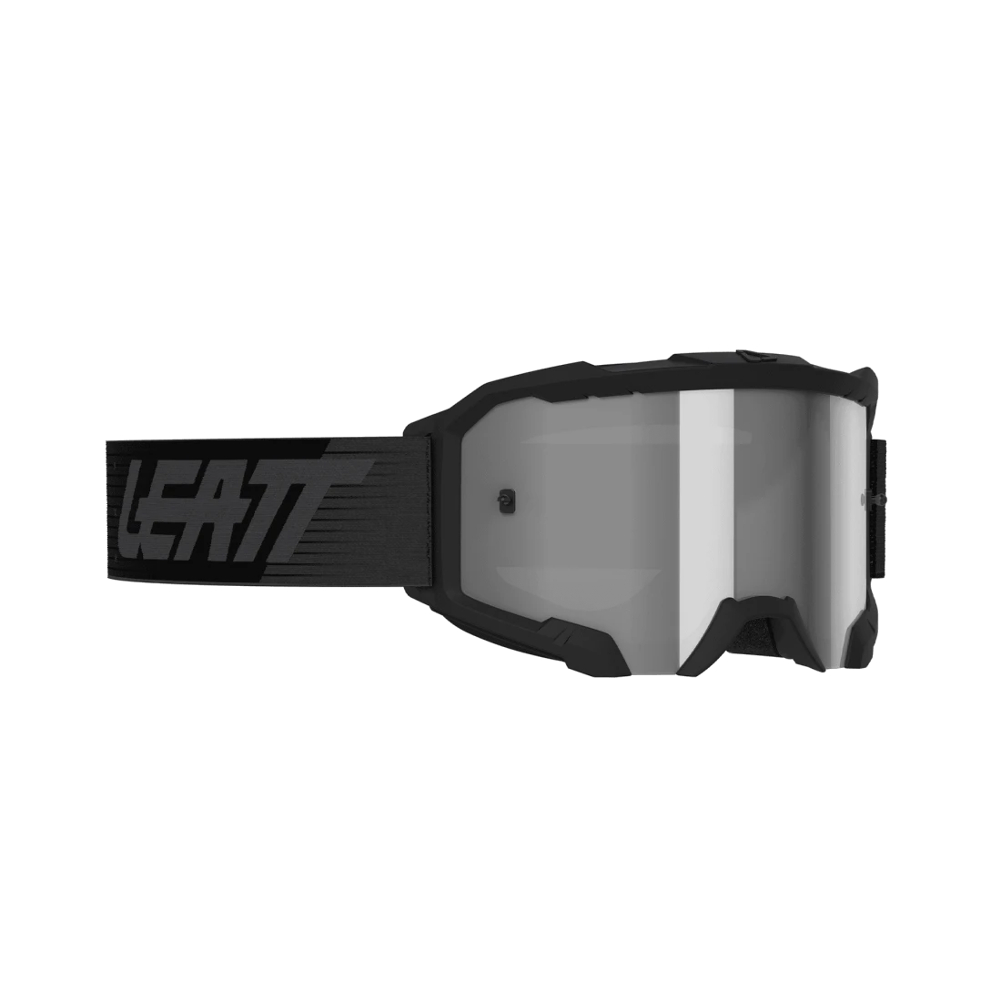 1. Ochelari Leatt Velocity 4.5 Iriz Stealth Black/Grey Silver 50 VLT
