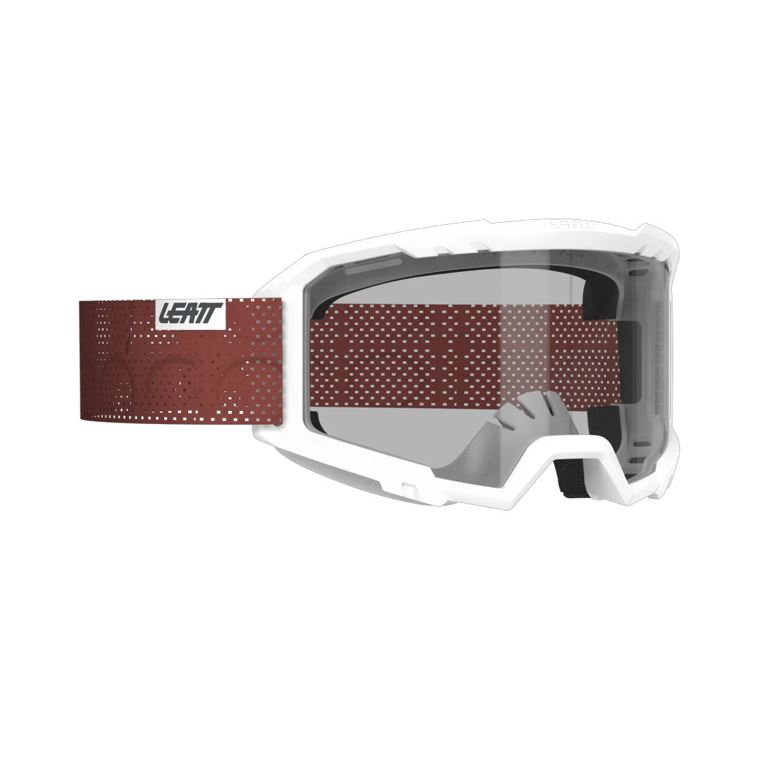 1. Ochelari Leatt Vizion 2.0 MTB White Clear 90 VLT
