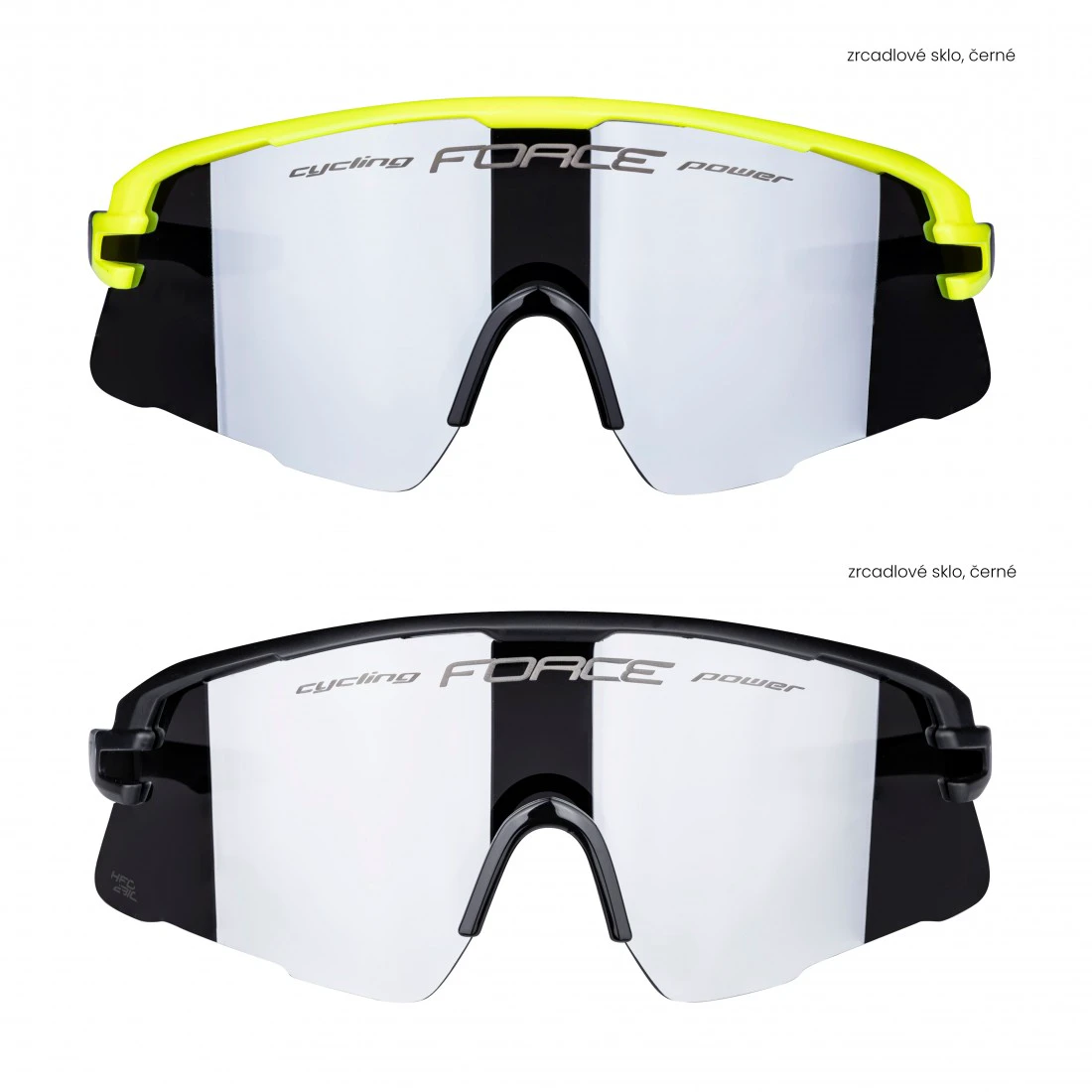 3. Set 2 perechi Ochelari Force Ambient negri lentile negre + transparente