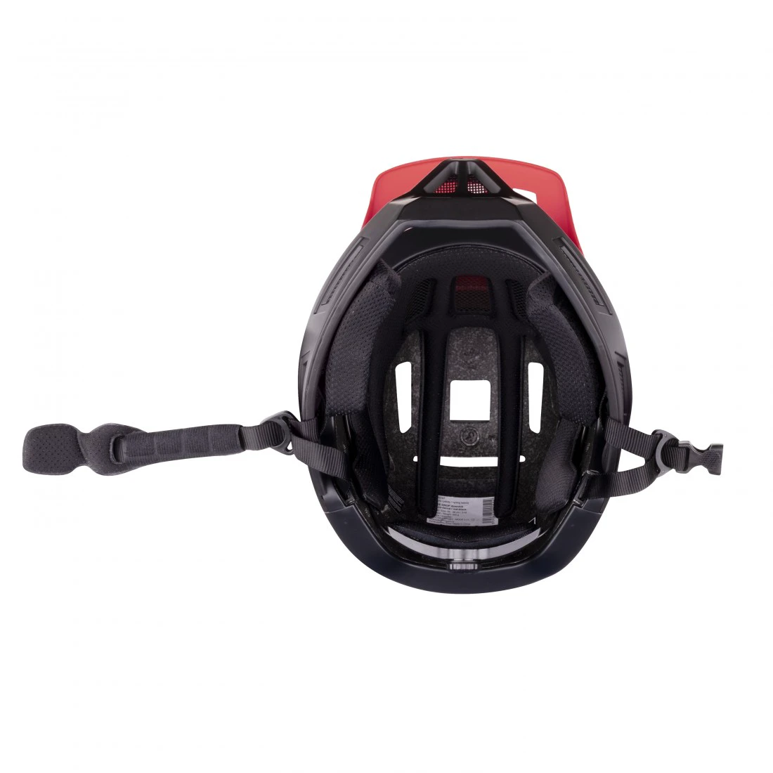 5. Casca Force DROP downhill, rosu-negru XS-S