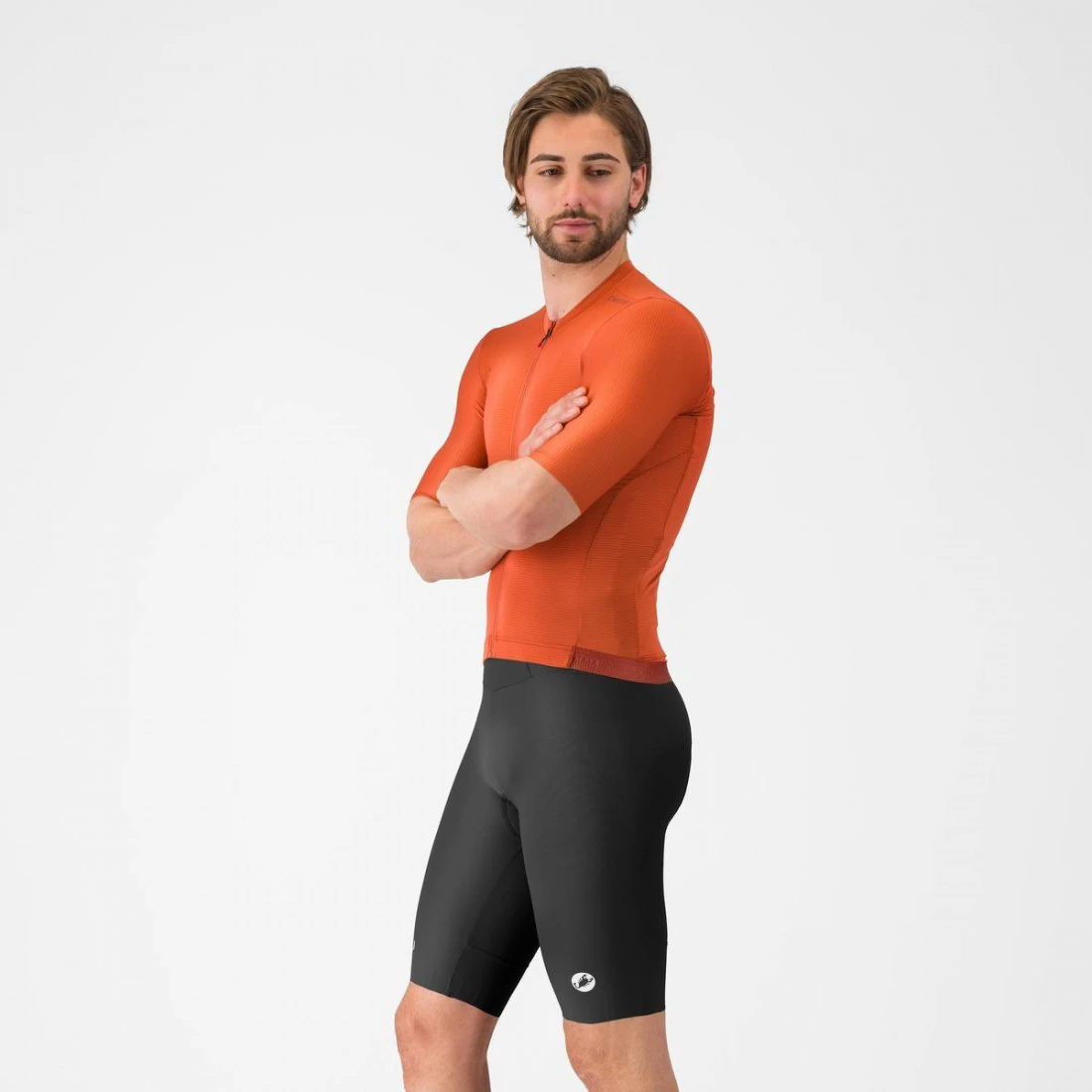 1. Pantaloni scurti Castelli Espresso 2, pentru barbati, negru XXL