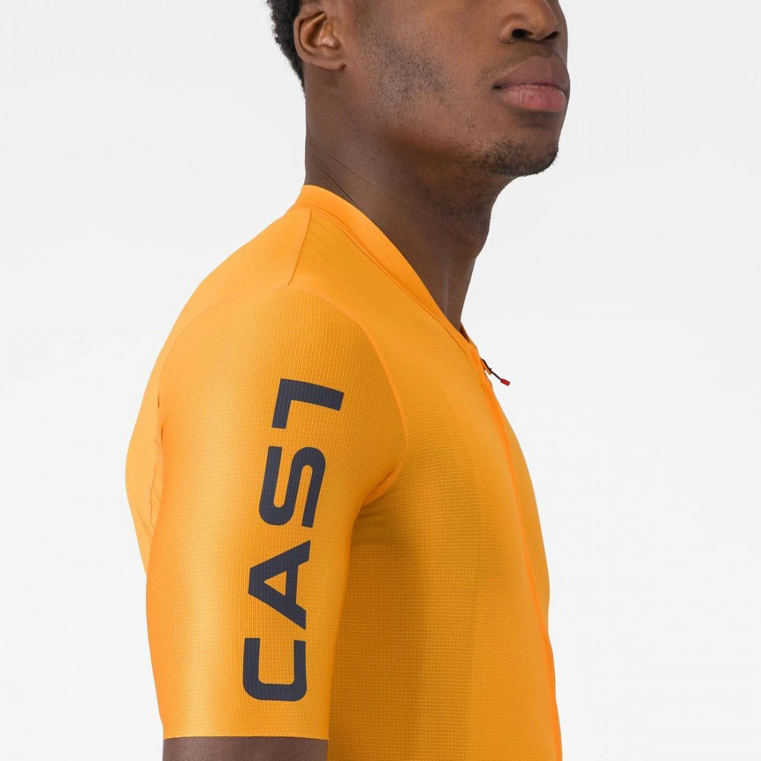 3. Tricou cu maneca scurta Castelli Entrata Apex, pentru barbati, portocaliu/albastru M