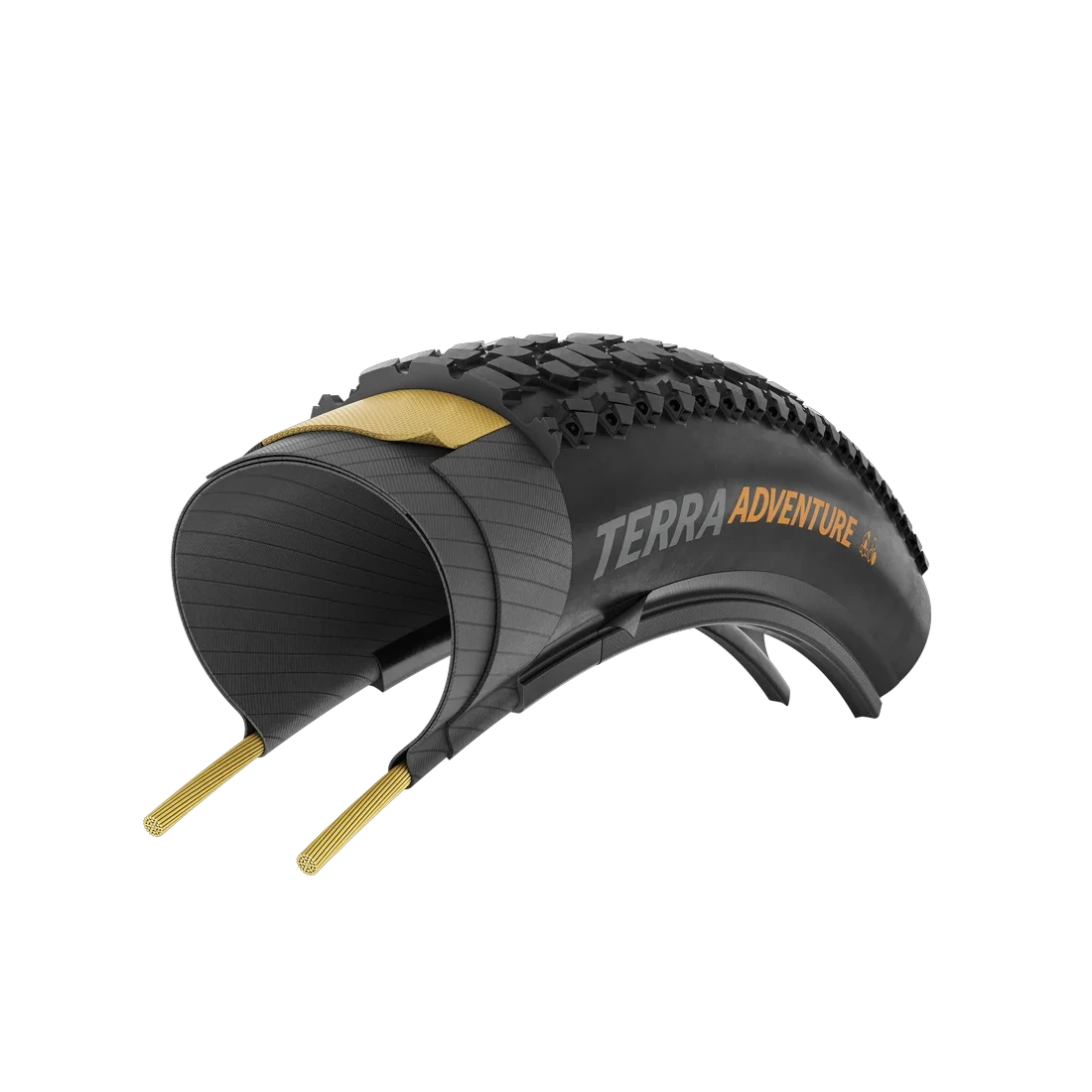 4. Anvelopa pliabila Continental Terra Adventure Trail Grip 50-622 (700x50c) neagra