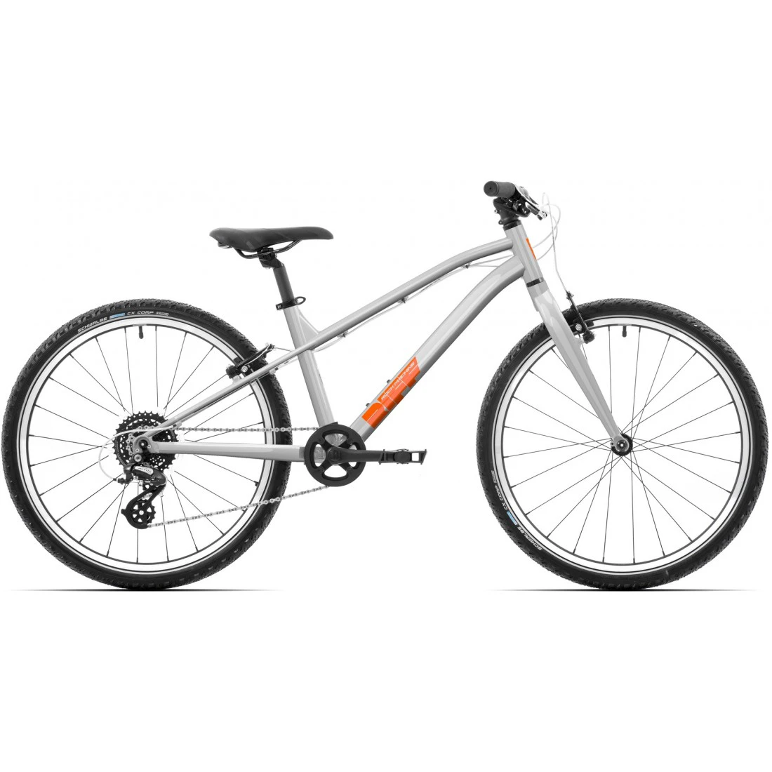 1. Bicicleta Rock Machine Riff Jr 24 24 Gloss Limerock Grey