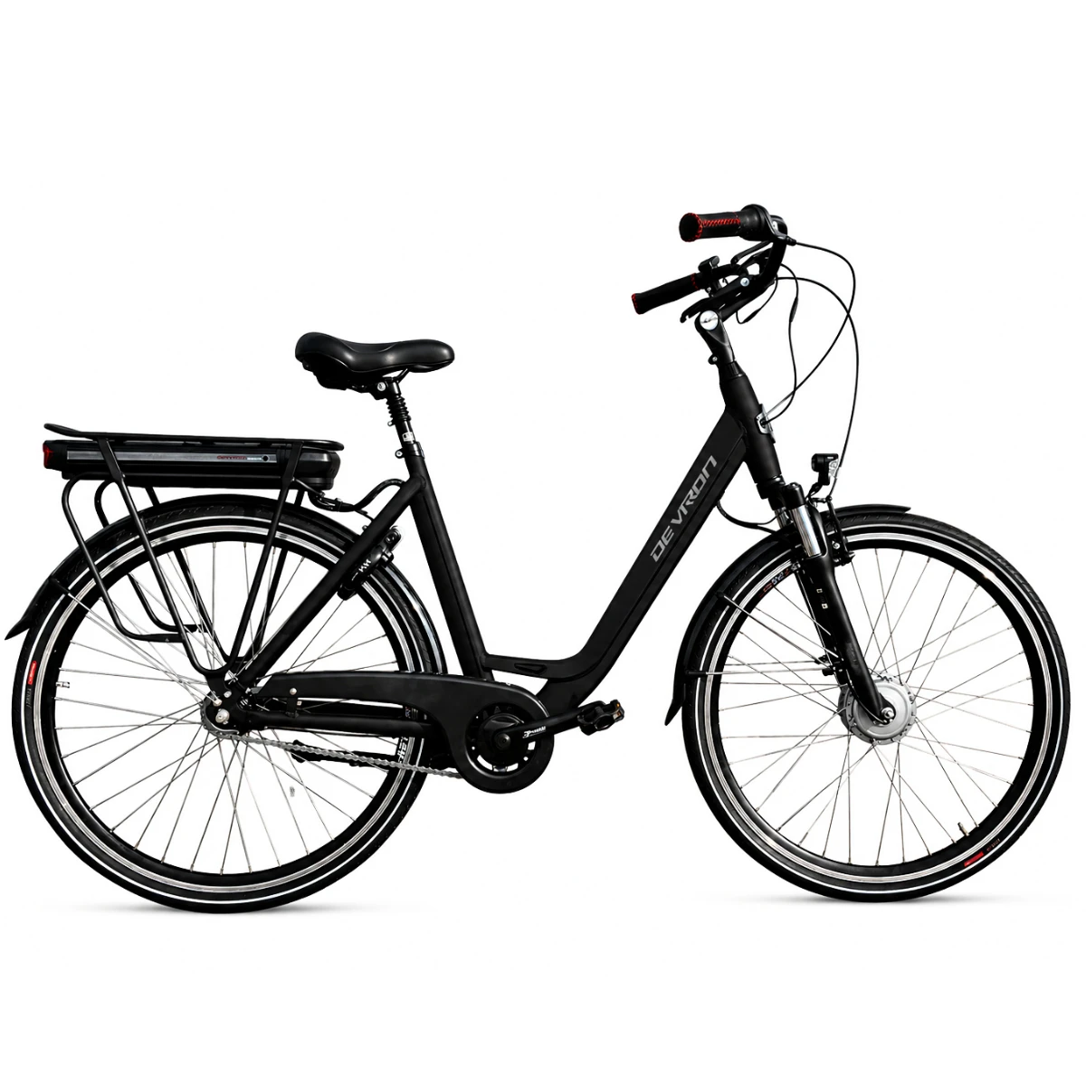 Bicicleta Electrica Devron 28120 CN7 - 28 Inch, L, Negru - 163011