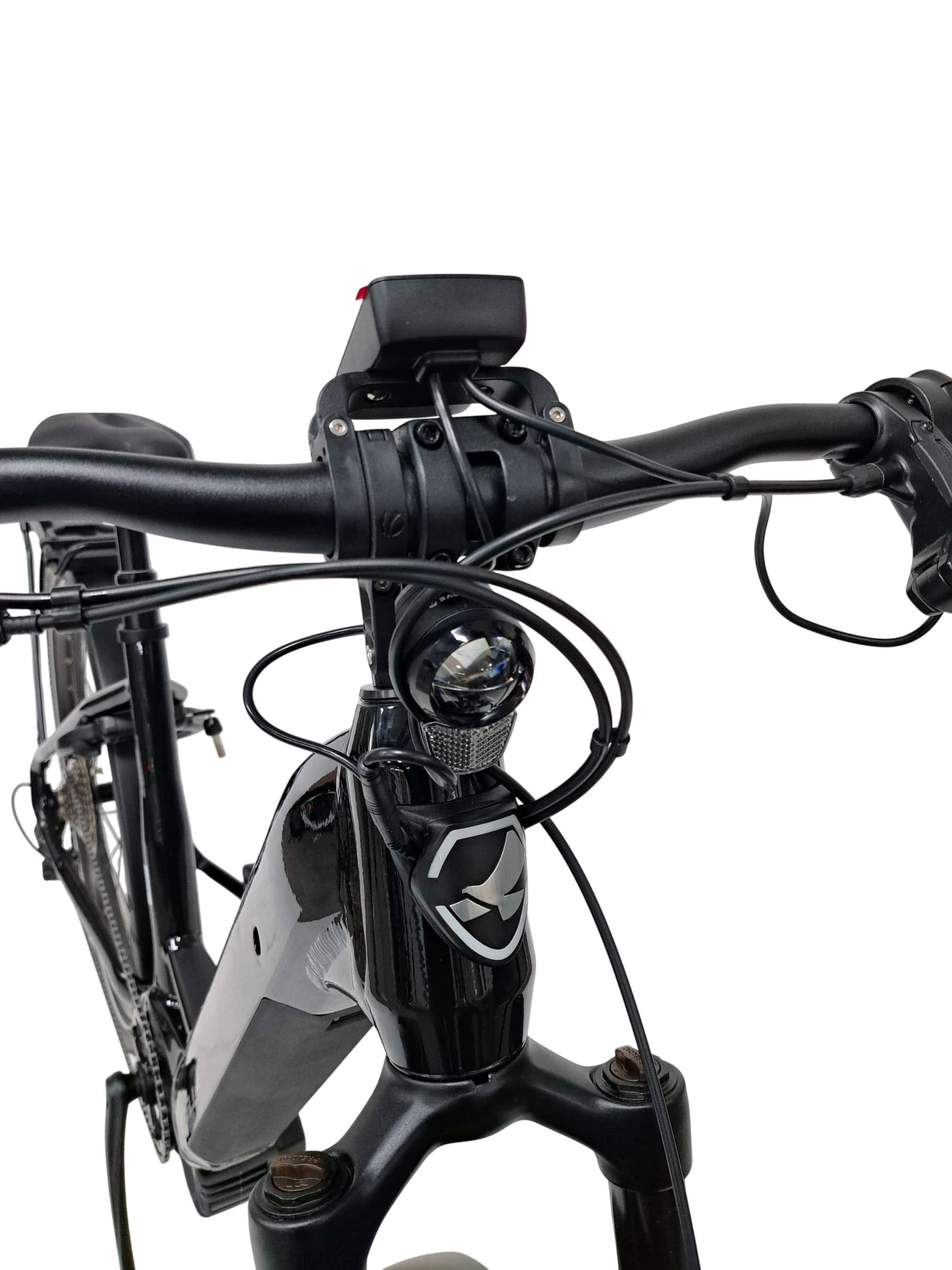 6. Bicicleta electrica Trekking Stella Tierra - 29 inch, 10V, L, Negru lucios