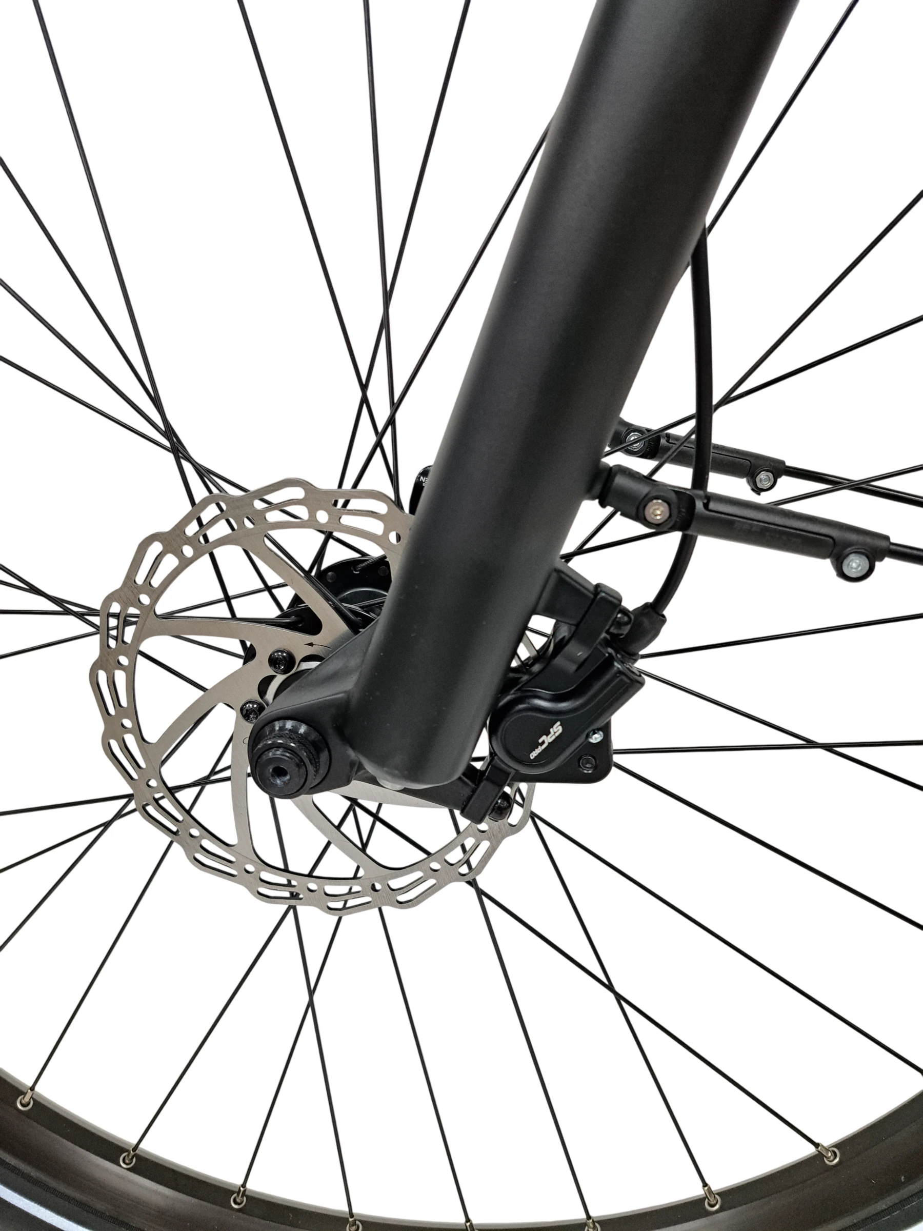8. Bicicleta electrica Trekking Stella Tierra - 29 inch, 10V, L, Negru lucios