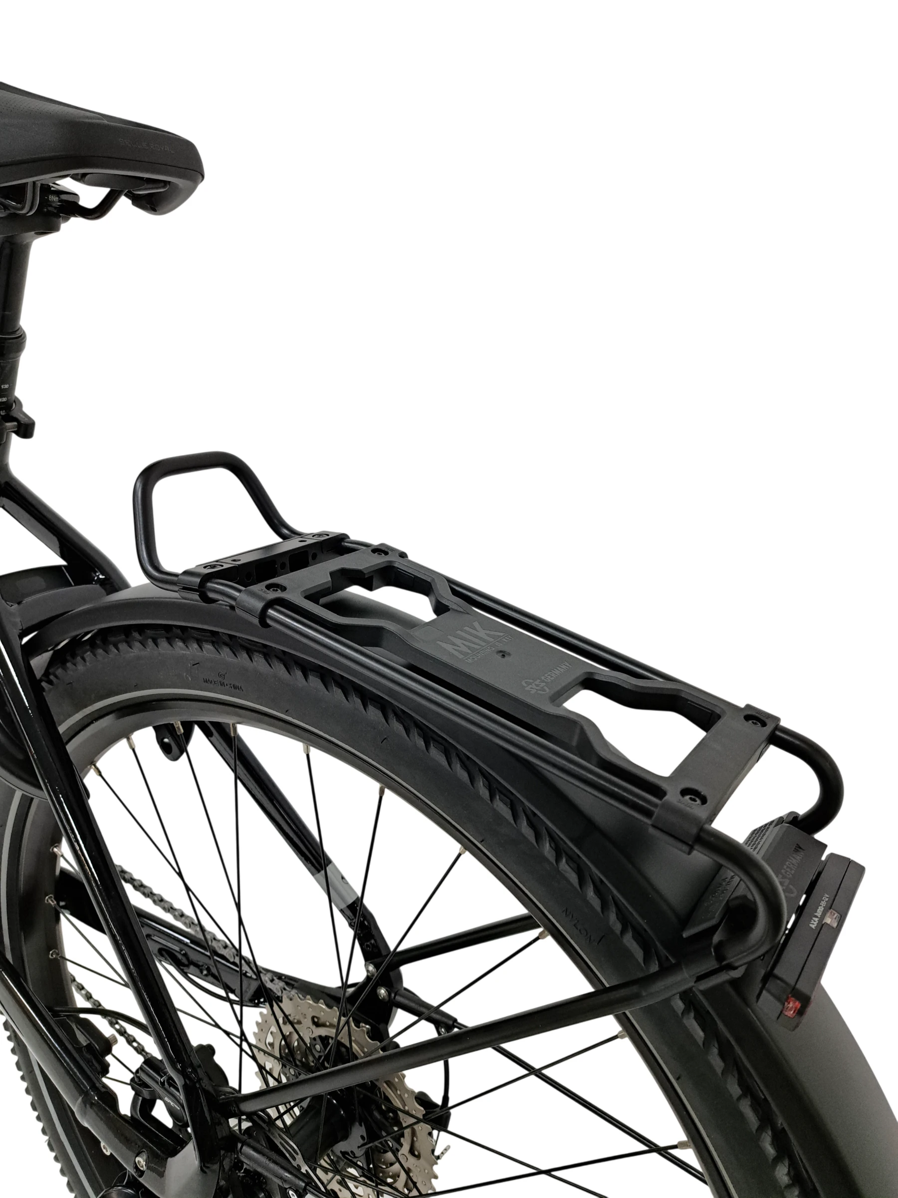 7. Bicicleta electrica Trekking Stella Tierra - 29 inch, 10V, L, Negru lucios