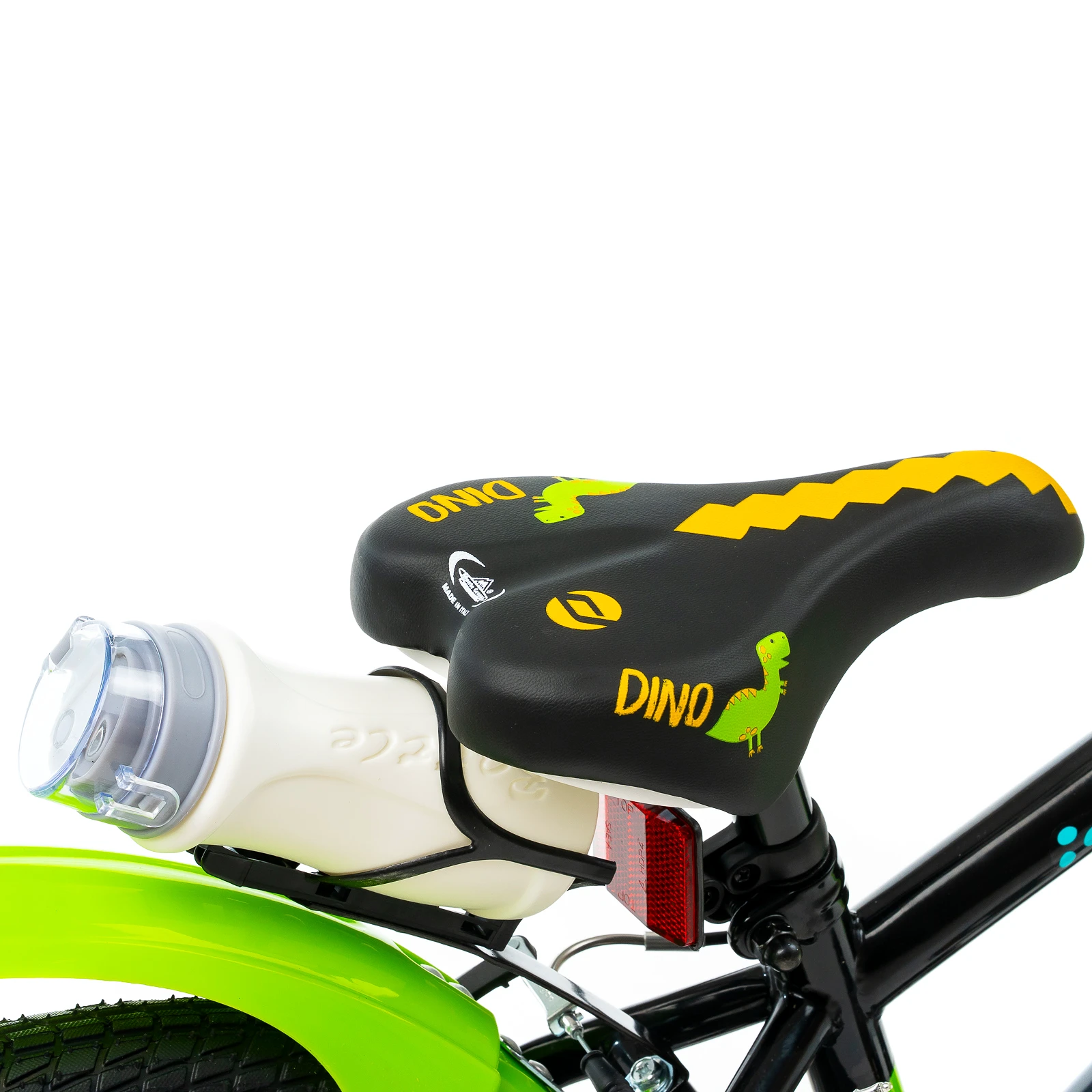 7. Bicicleta Copii DHS Dino - 18 Inch, Negru Reambalat