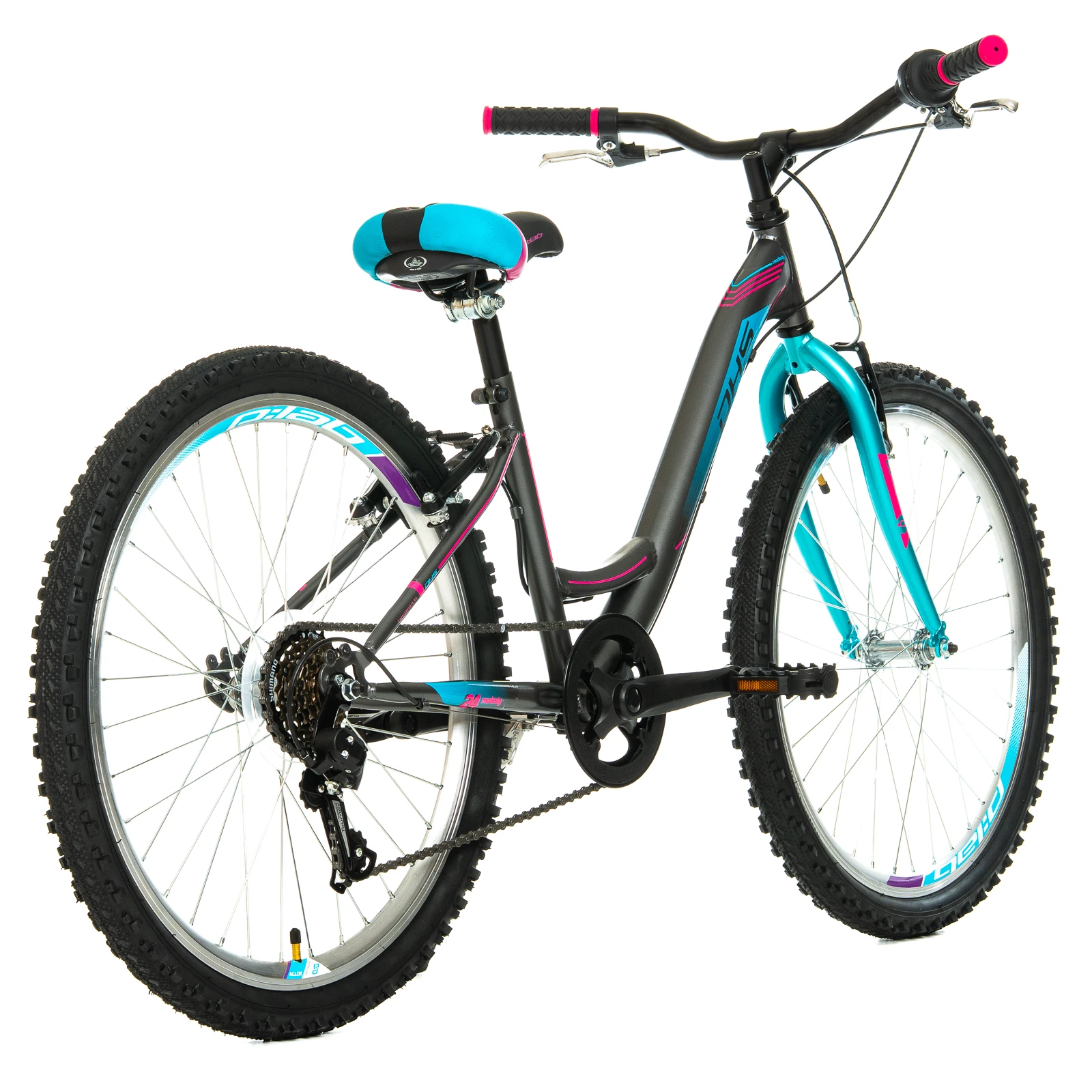 2. Bicicleta Copii DHS Modesty - 24 Inch, Gri Reambalat