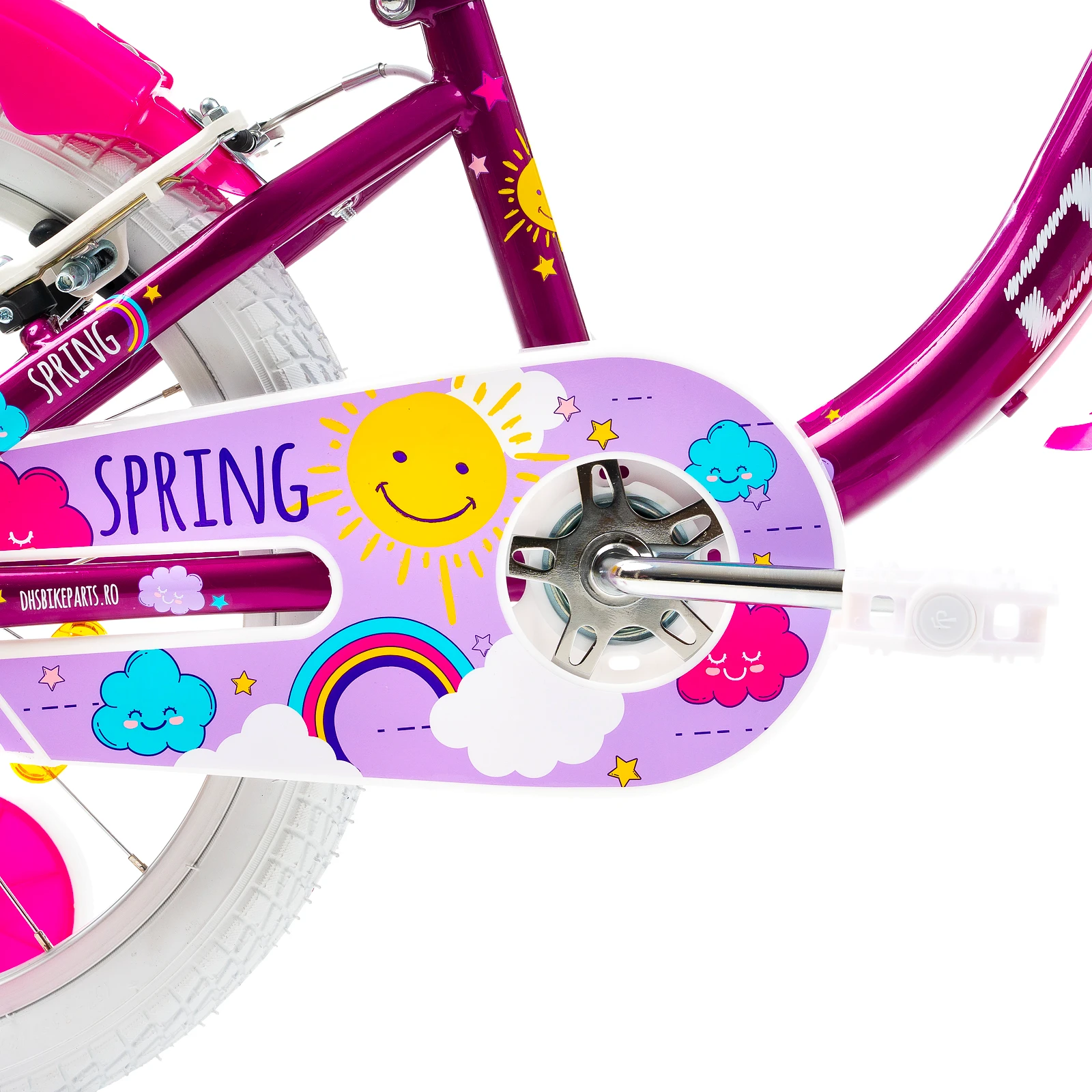 6. Bicicleta Copii DHS Spring - 18 Inch, Mov Reambalat
